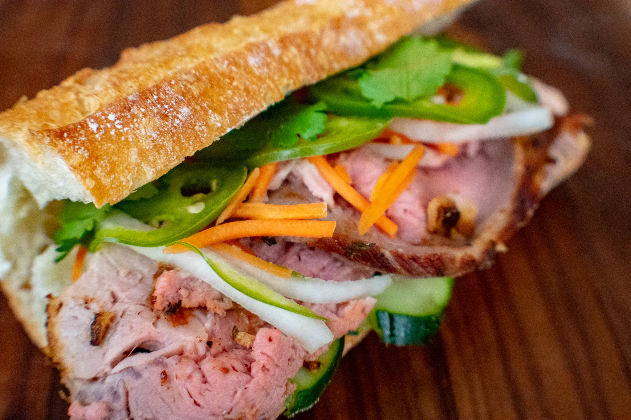 Pork Bánh mì Sandwich