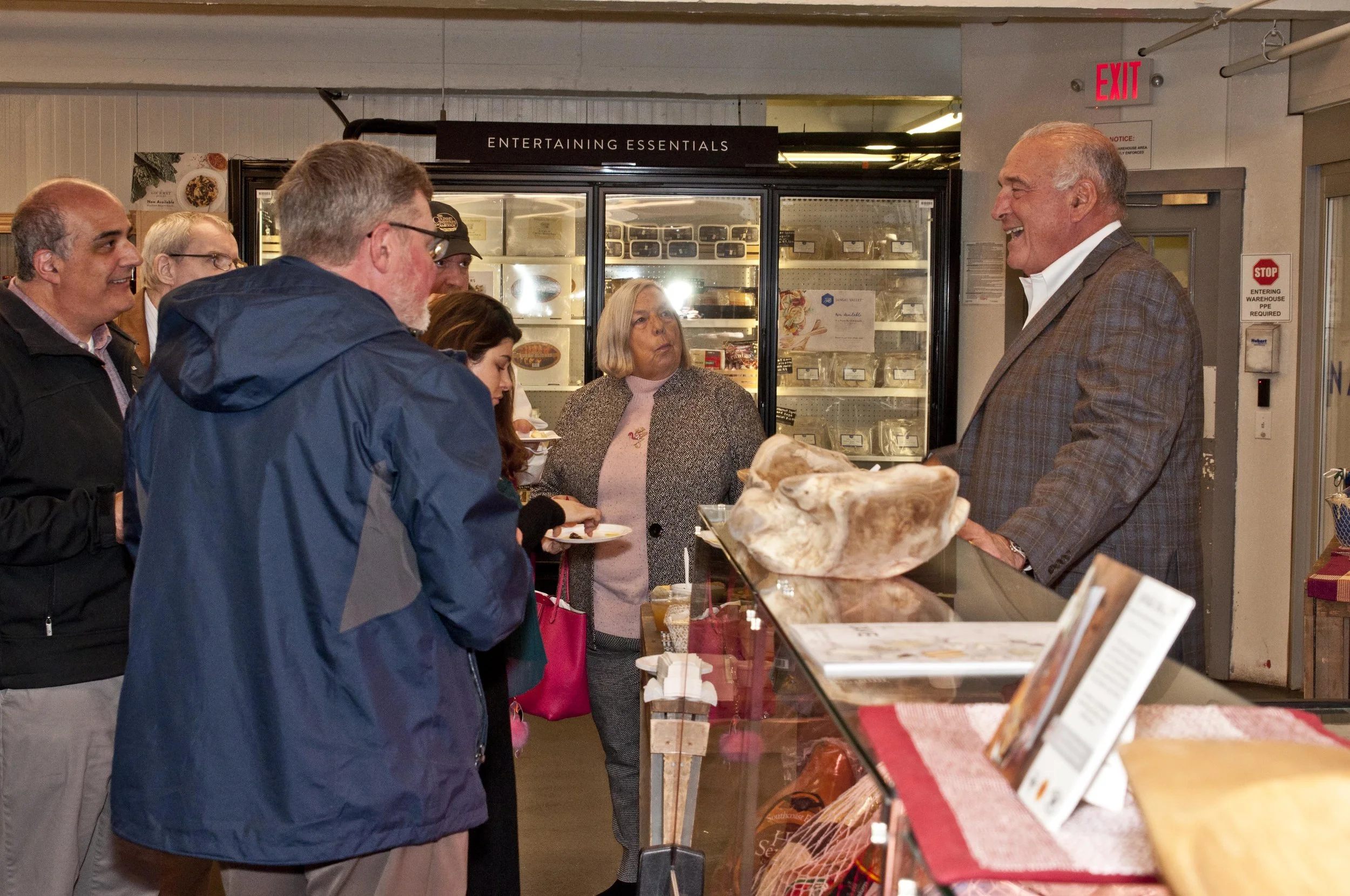 Henry Wainer shows of some of his favorite ingredients