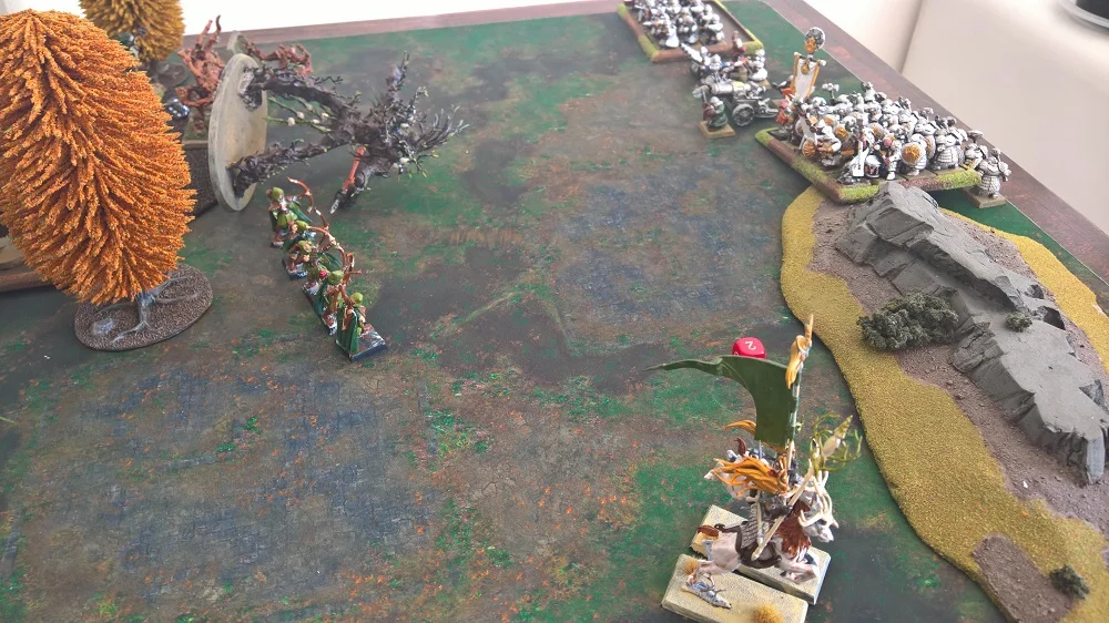 Treeman goes down.