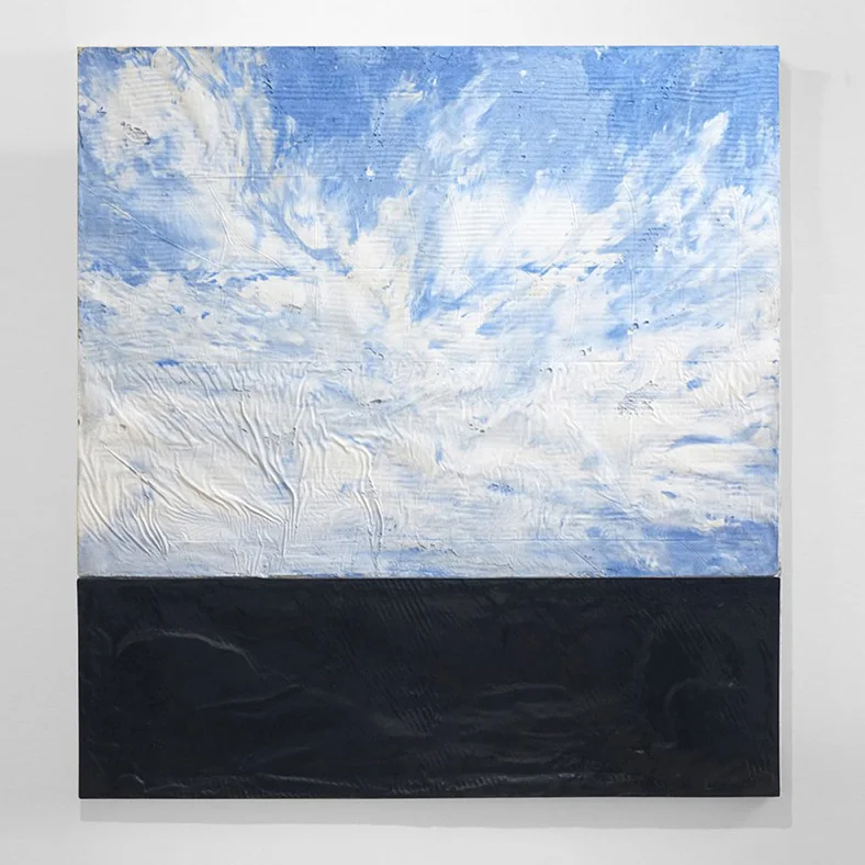 Big Sky on a Shiny Bar (2 Panels)