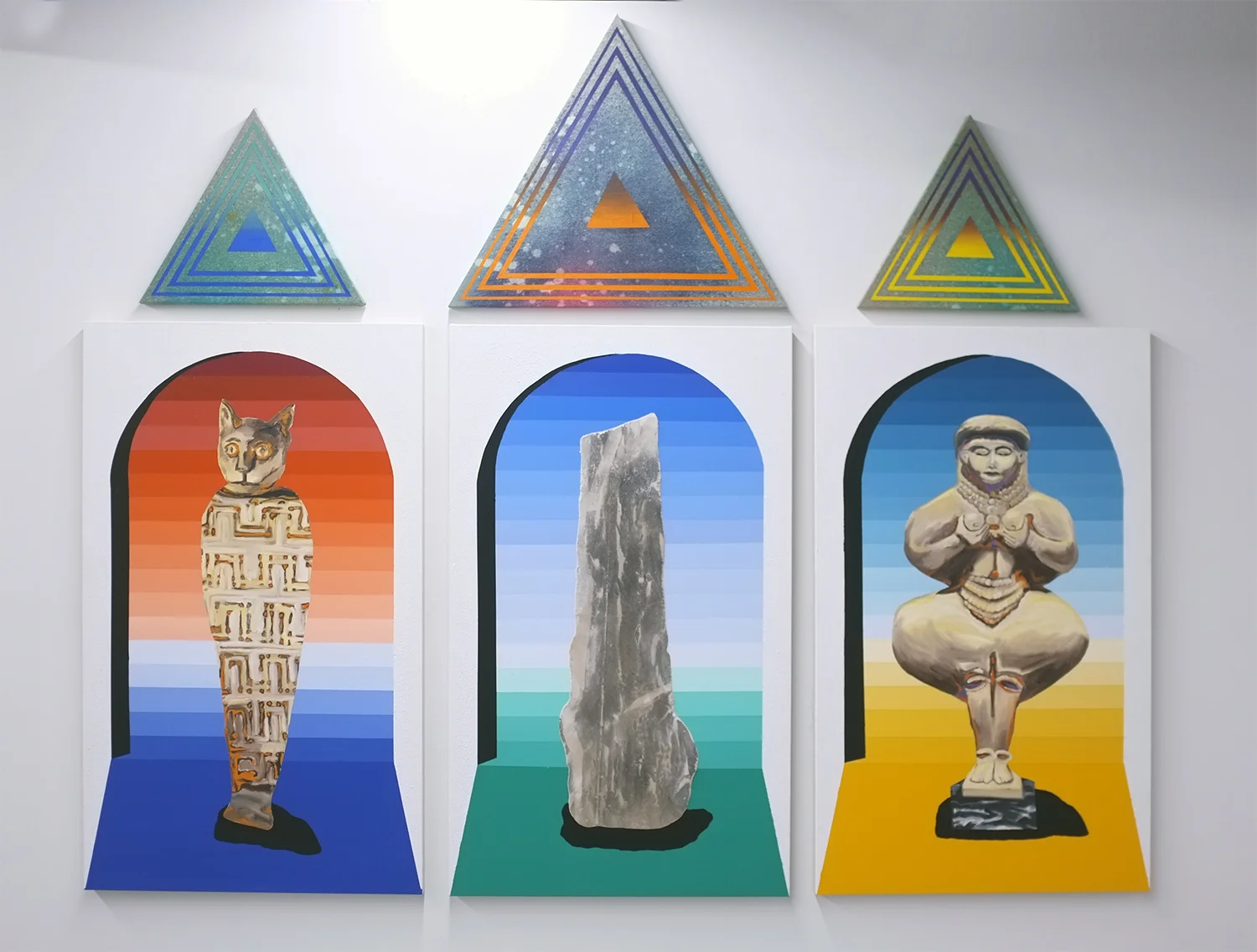 Valhalla (triptych) 2019