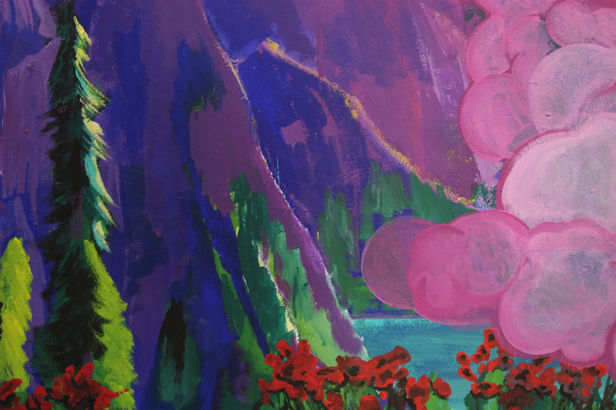 Detail of Indian Summer, Théodore B. Boyerï