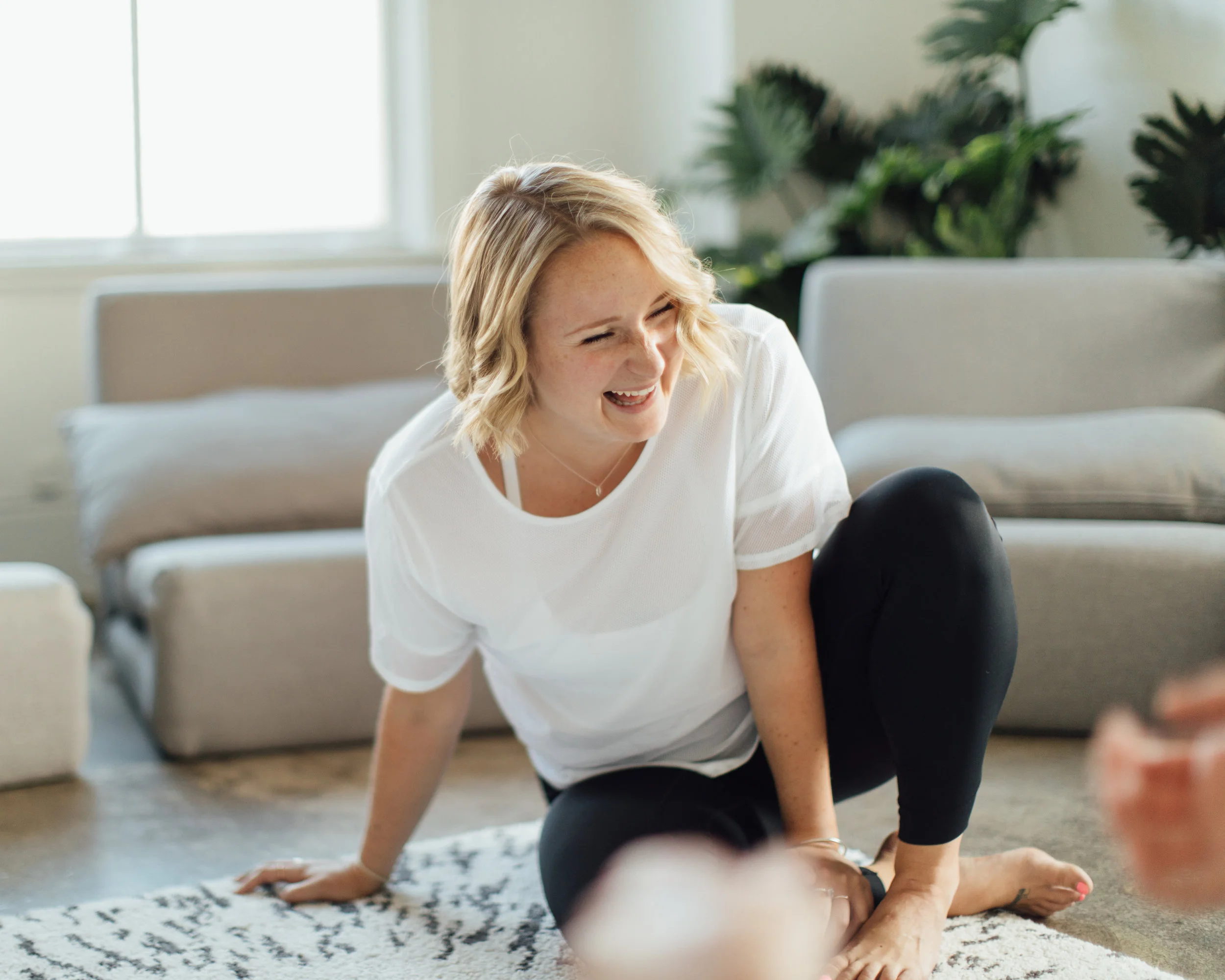 Ashley Brodeur E-RYT500 Yoga Instructor Ashley brings 8 years of teaching experience, with her down to earth love for movement, connection and hands-on adjustments, she will leave you feeling more chill than Netflix ever could. Ashley teaches and leads retreats and trainings in Canada and internationally. She practices and teaches yoga in the hopes that what is uncovered on the mat can be carried into our ever-evolving full lives. She is honest, real, vulnerable and sassy, who isn't afraid to share what she has to offer with the world in hopes that it will spark others to do the same.