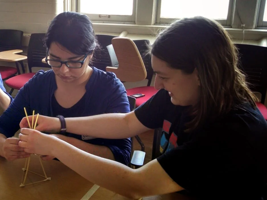 The MARSHMALLOW CHALLENGE, A MENTAL BREAK FROM THE DIFFICULT DESIGN CHALLENGE