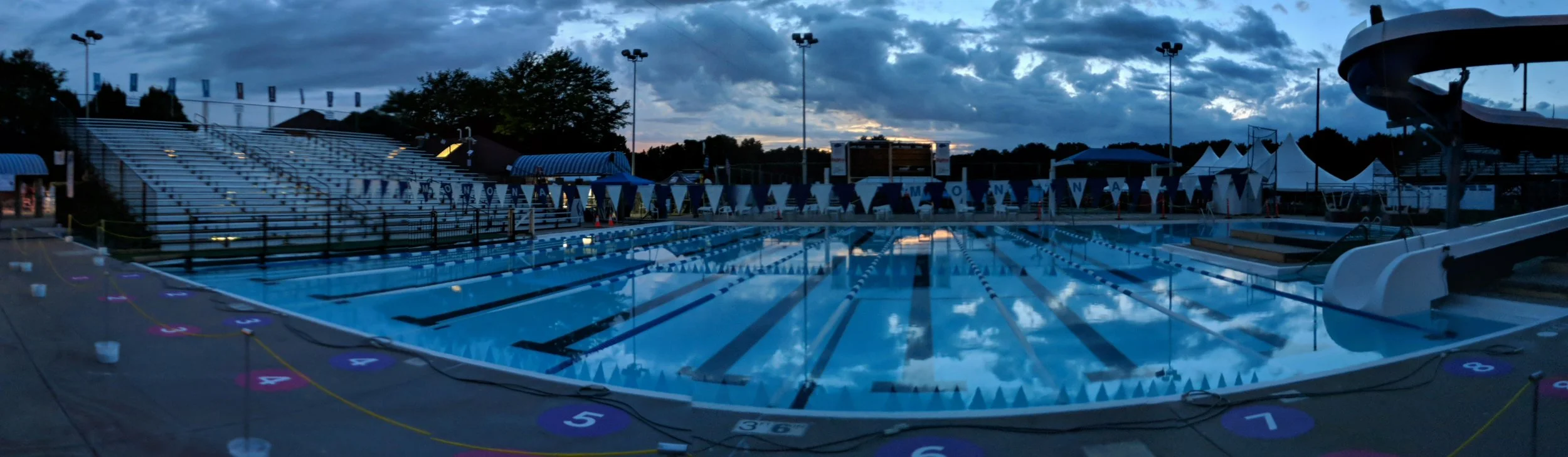 Monona pool transformed for All City 2018