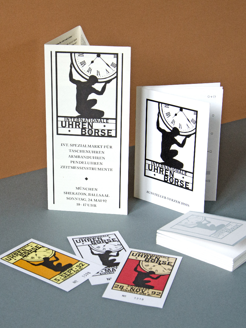 Uhrenboerse-flyer-eintrittskarte-block