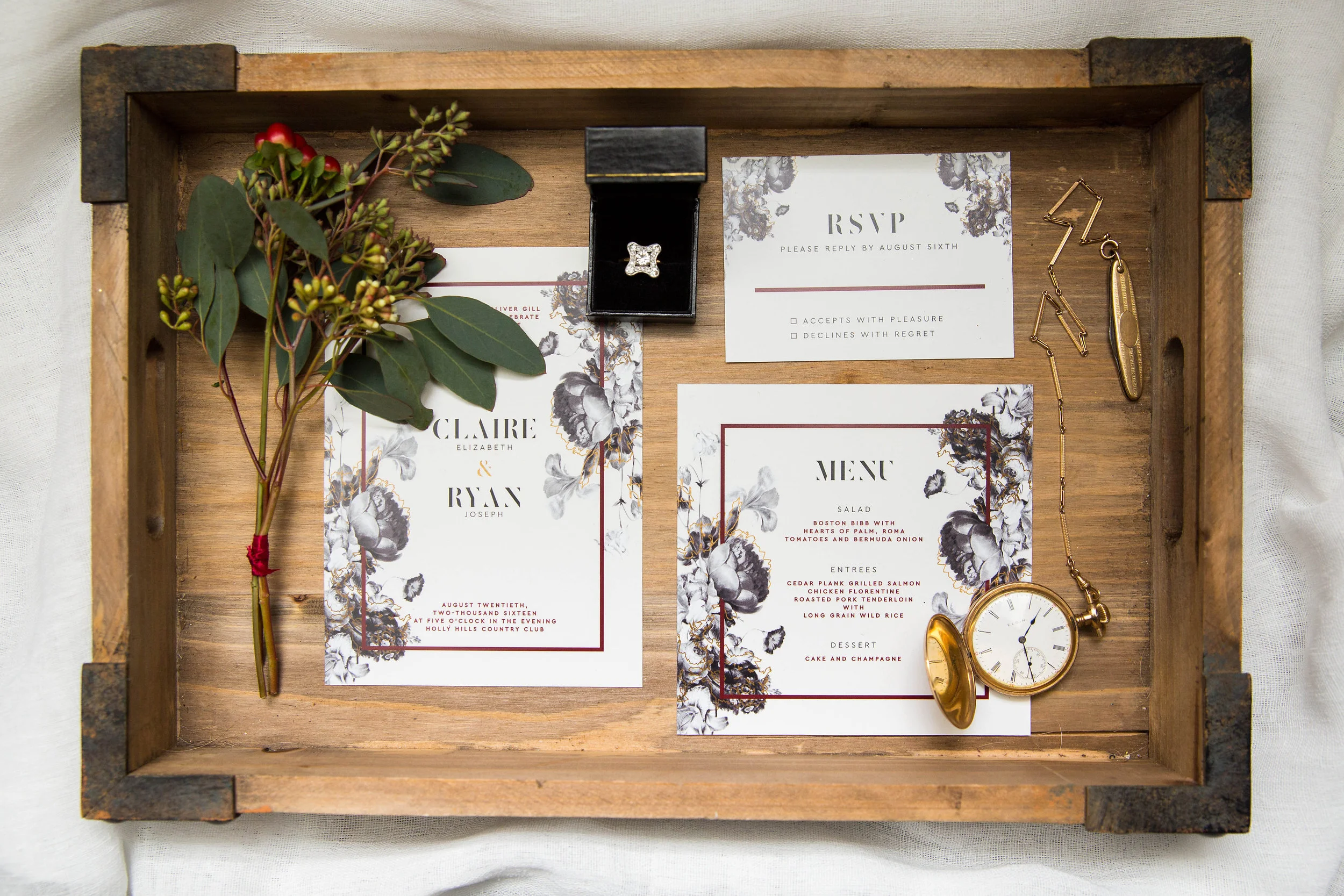 Modern Hollywood Wedding Invitations.jpg