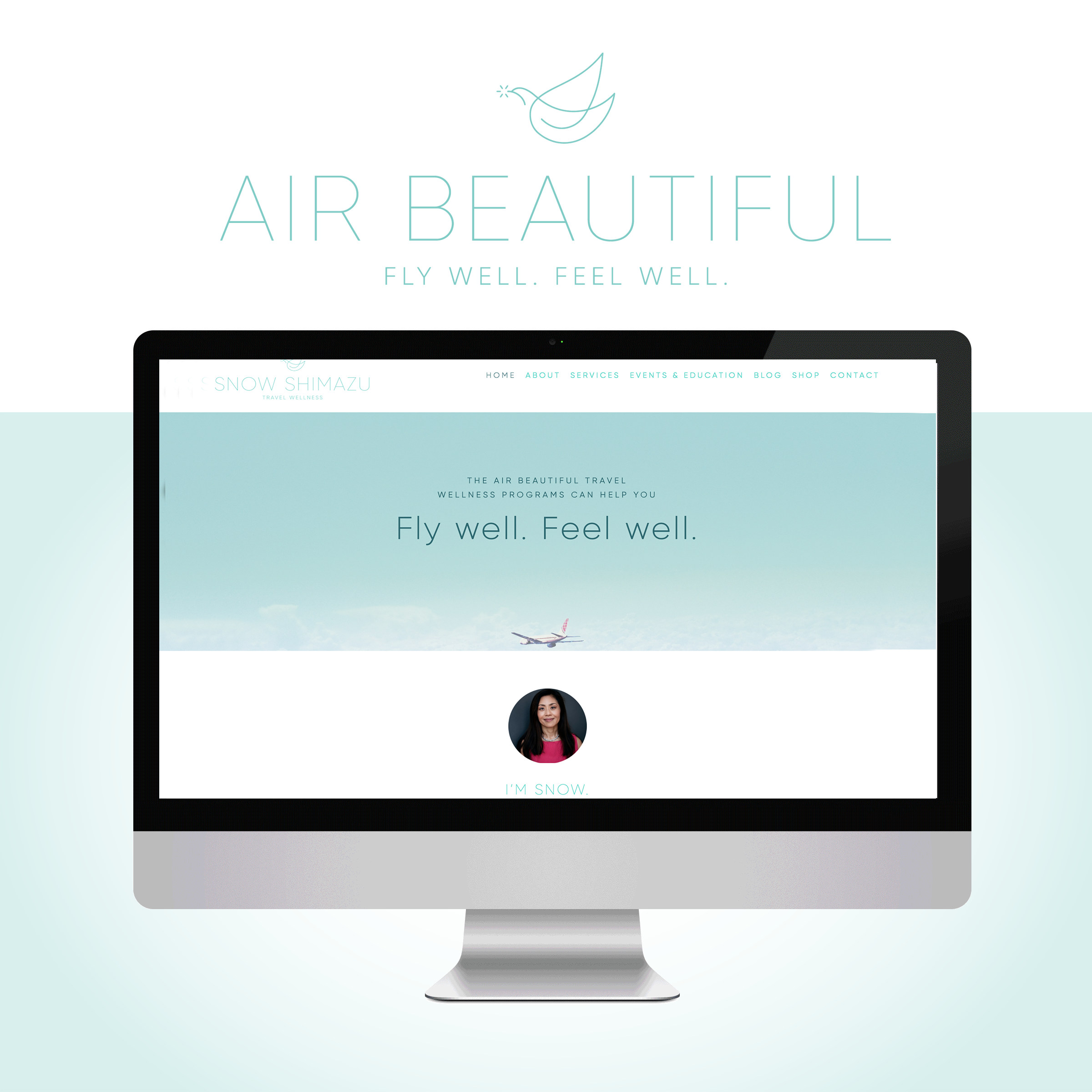 NEW WORK: snow shimazu holistic wellness and yoga — June Mango® Design | Go  Live in 5® Web Design