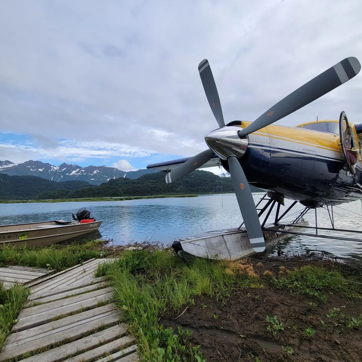 Epic week with @cookingwithanobody fishing for Sockeyes, Kings, and Halibut.  Laughing and Cranking out a few dinner services was a great time too. 

#salmon #alaska