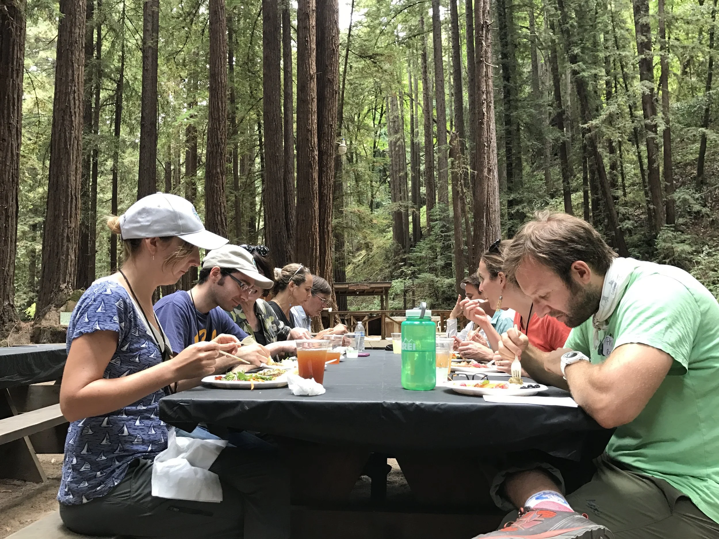 Lunch at Deer Camp at Estrada Ranch. August 4th, 2017.