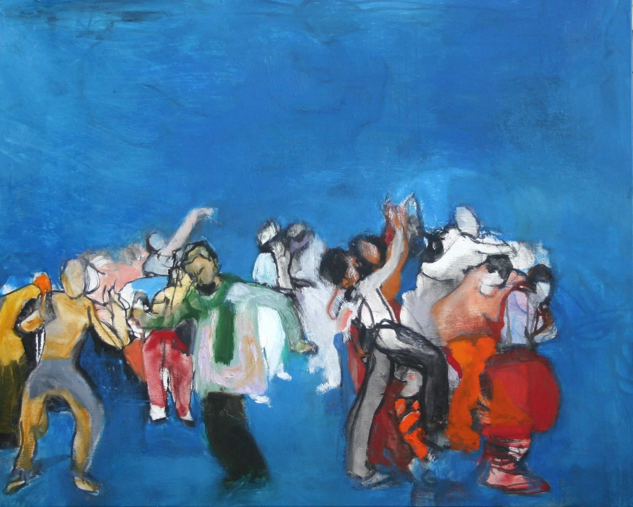 Street Dance on Blue