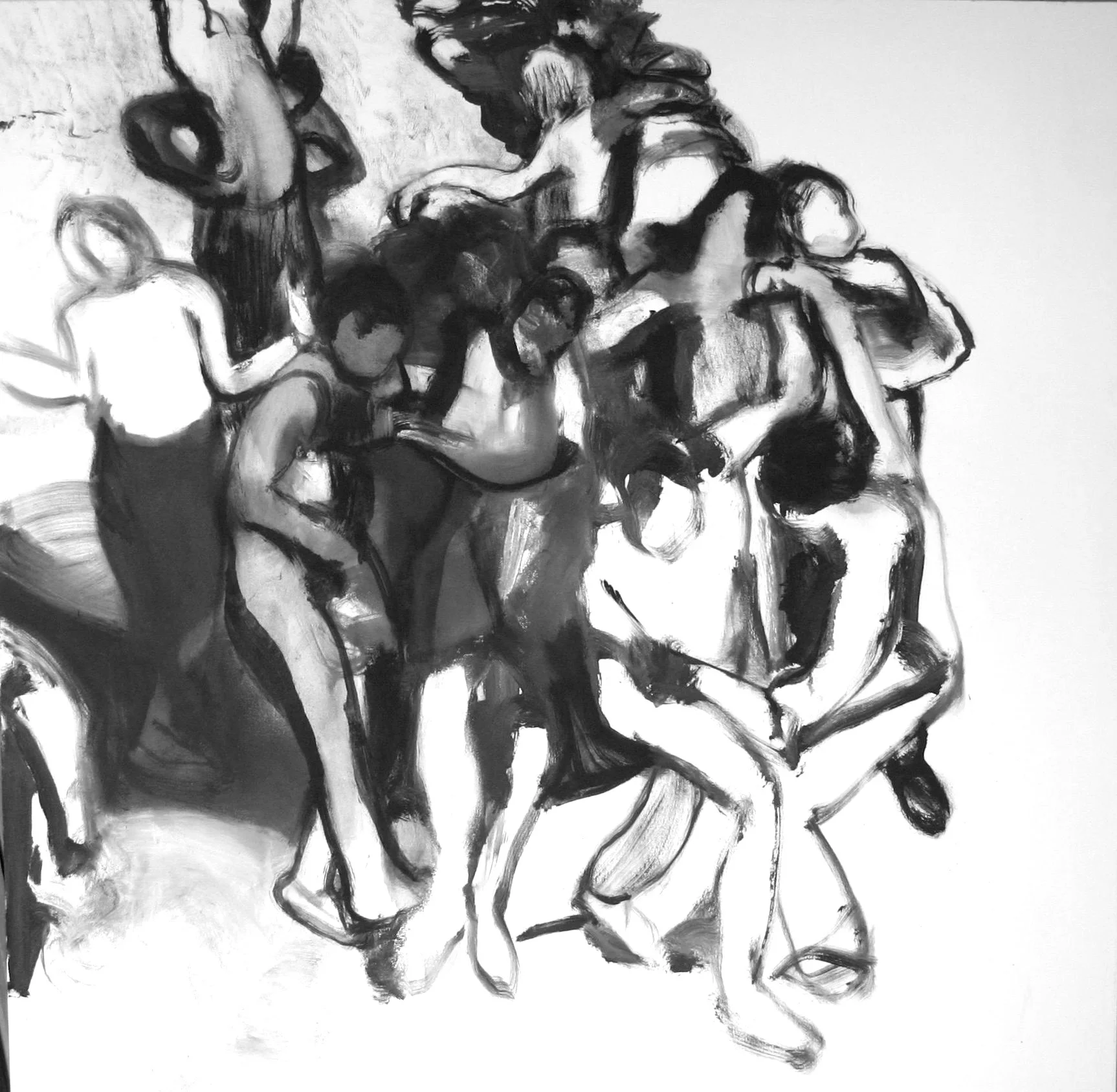 Street Dance B&W