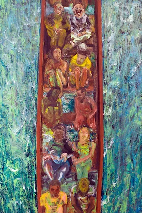 Tandem Passengers 1993; 36 X 24.jpg