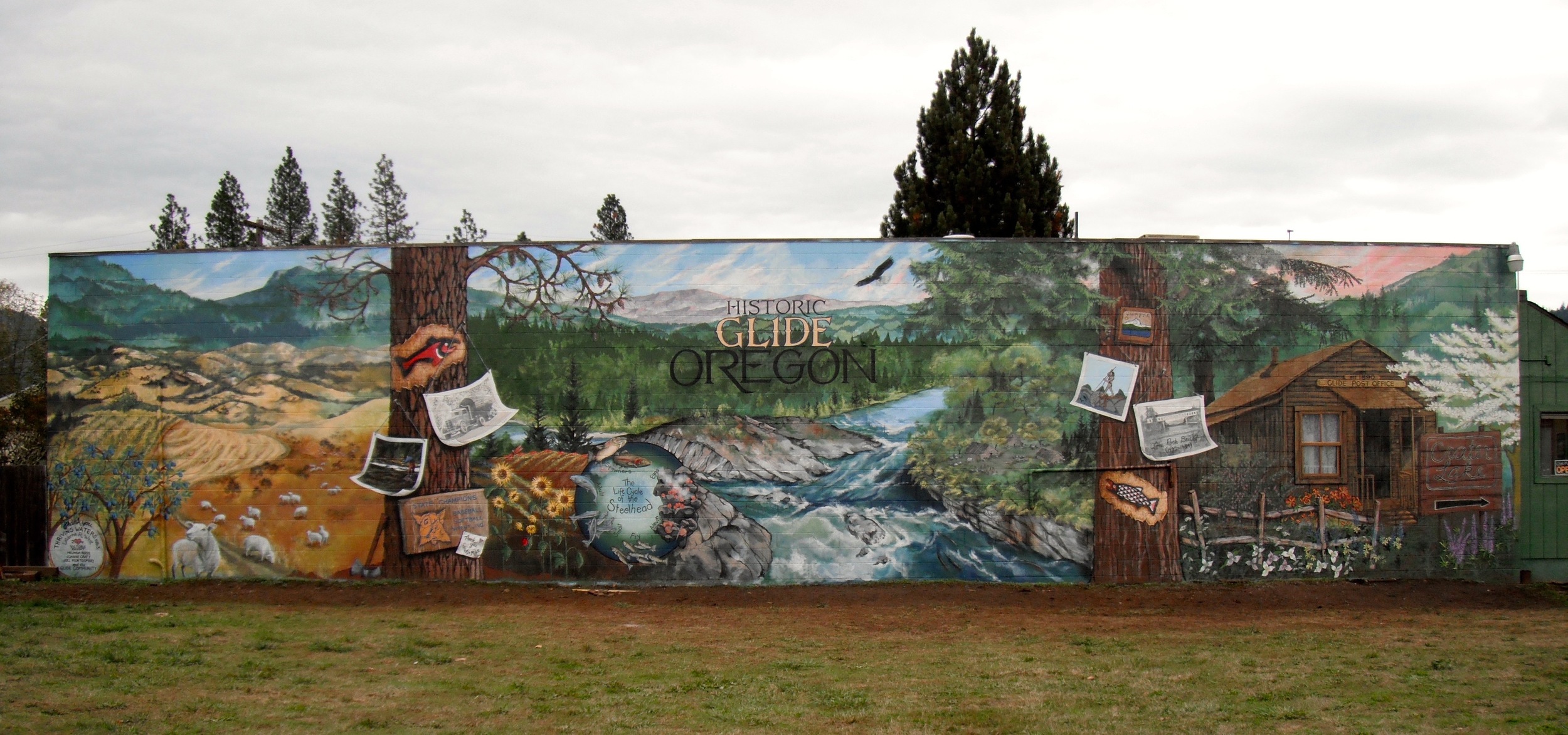  GLIDE, OR   COMMUNITY MURALS    Learn more  
