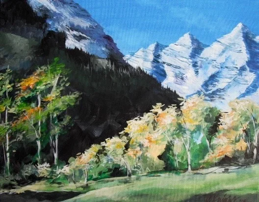 MOUNTAIN PASSAGE / Public - You Can Paint Acrylics!