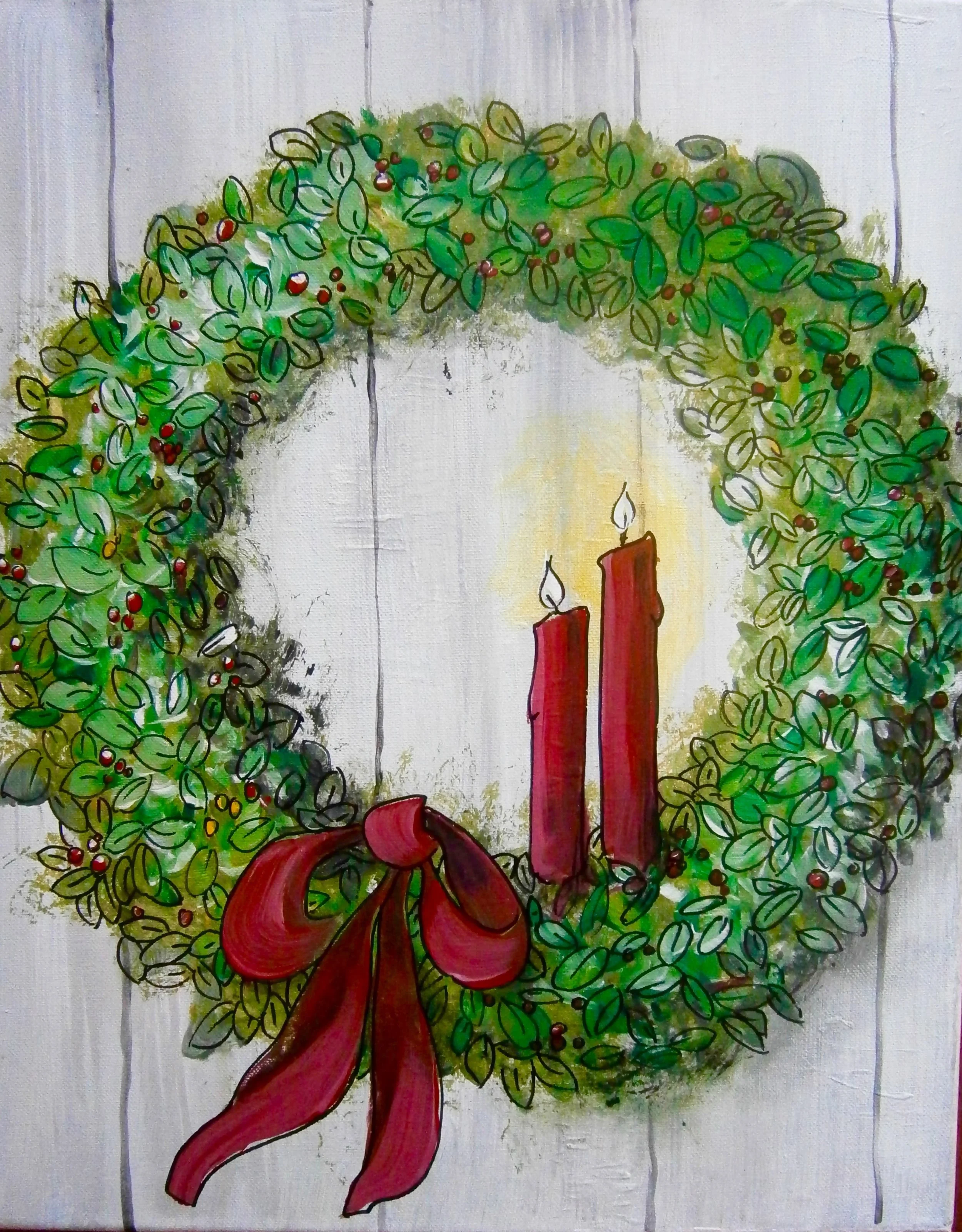 HOLIDAY WREATH / Public - Corvallis, OR
