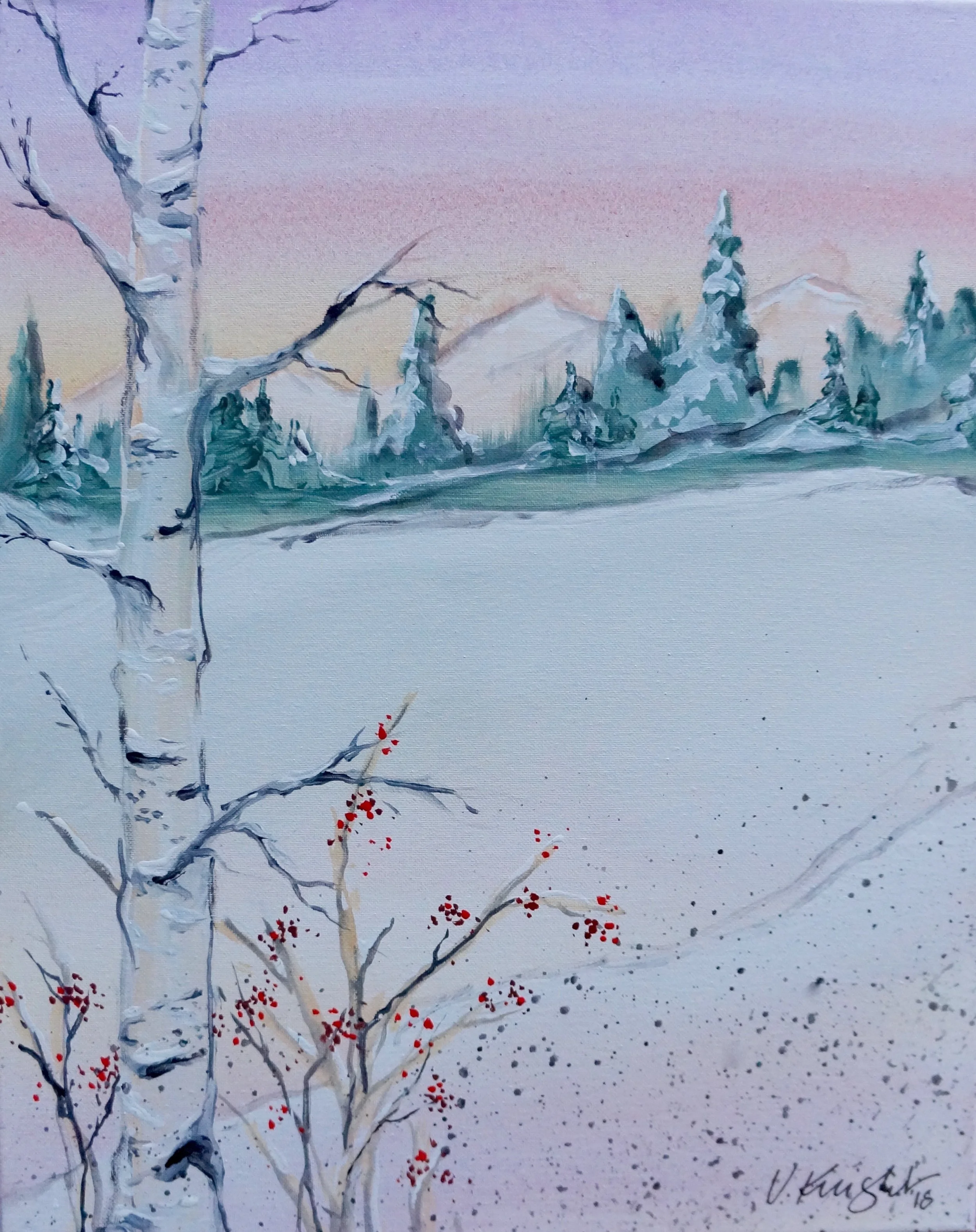 WINTER BERRIES / Public - Molalla, OR