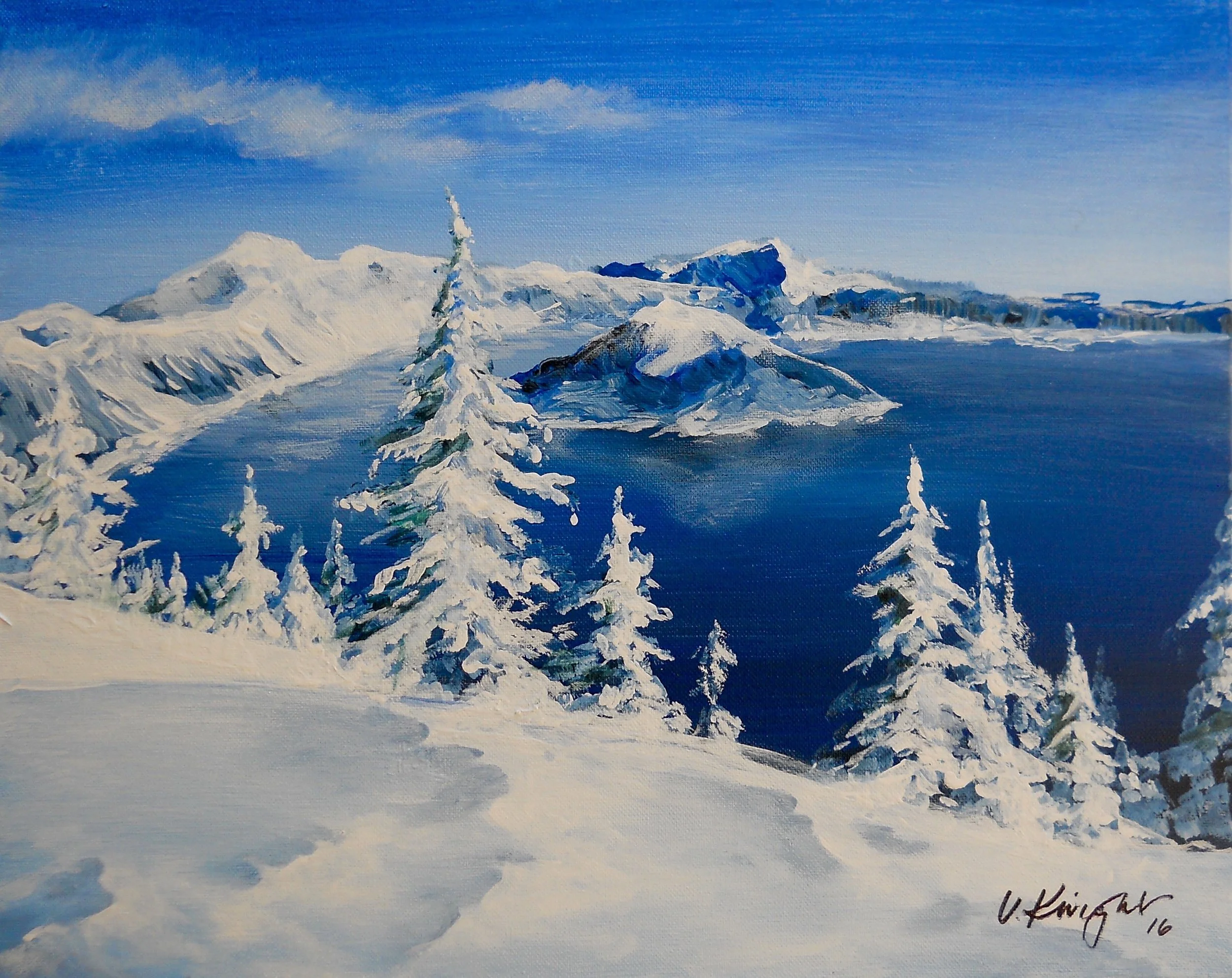 CRATER LAKE ON ICE / Public - Beavercreek, Oregon