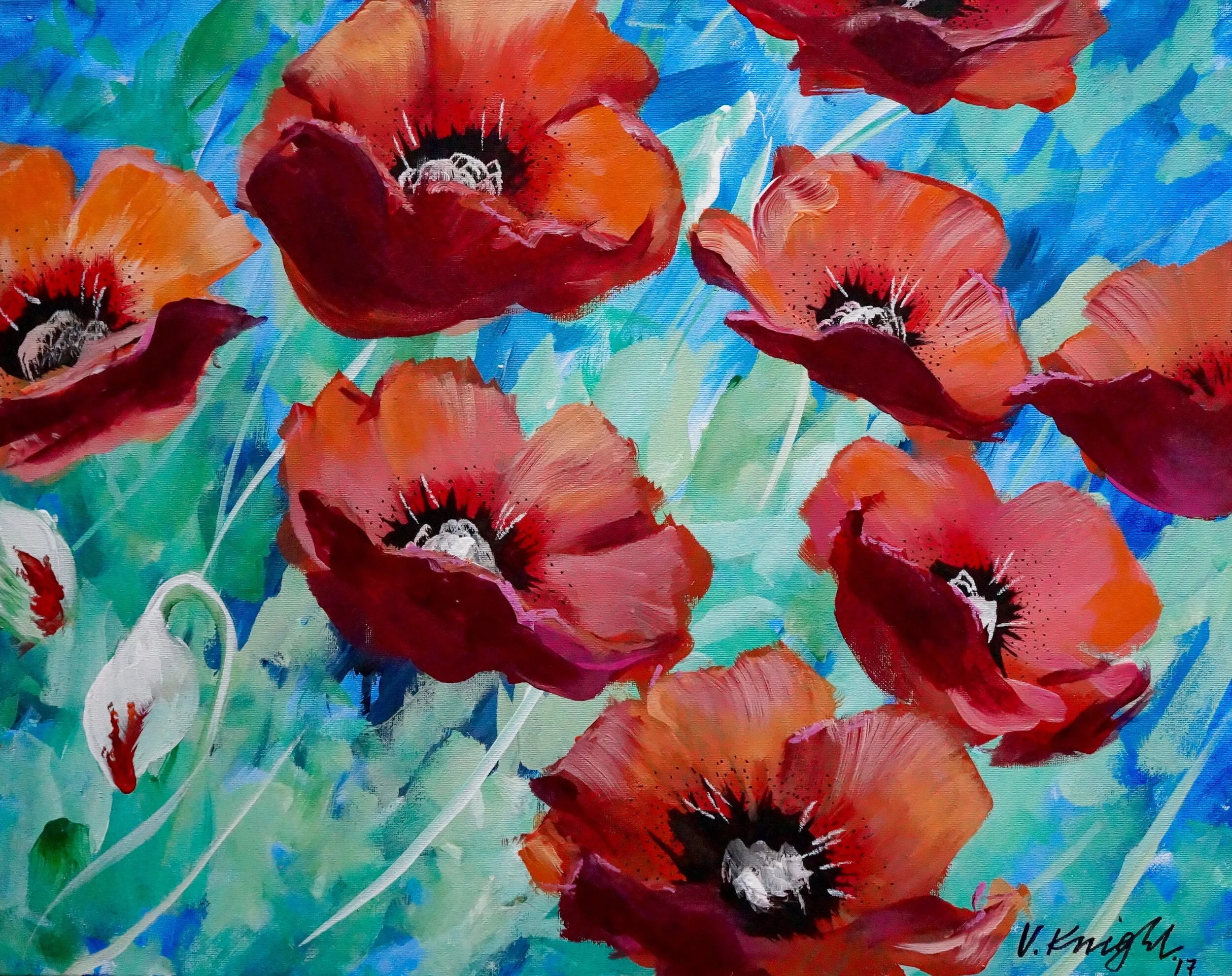 FIELD OF POPPIES / Public class