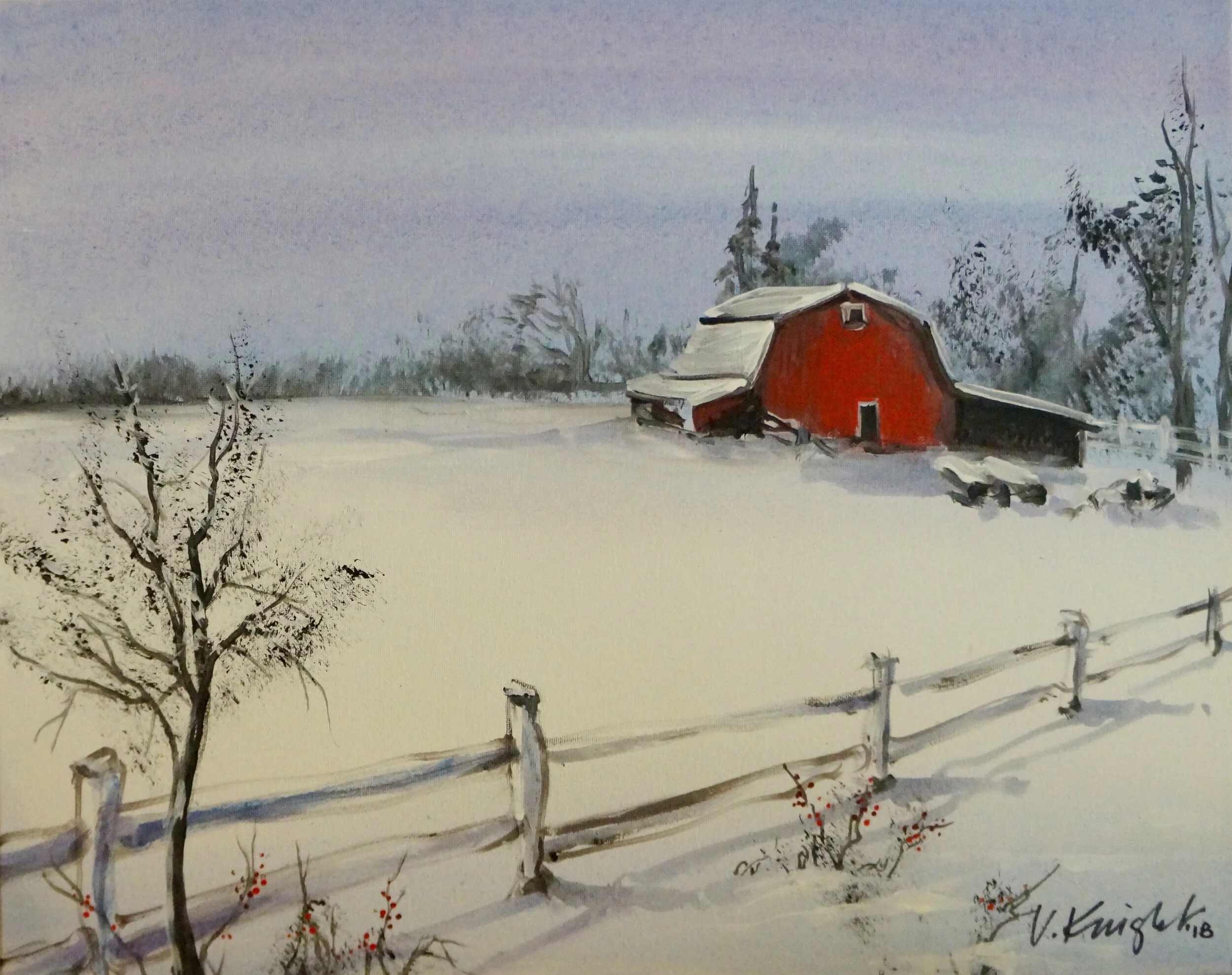 RED BARN 18 in the SUMMER / Public - Beavercreek, Oregon