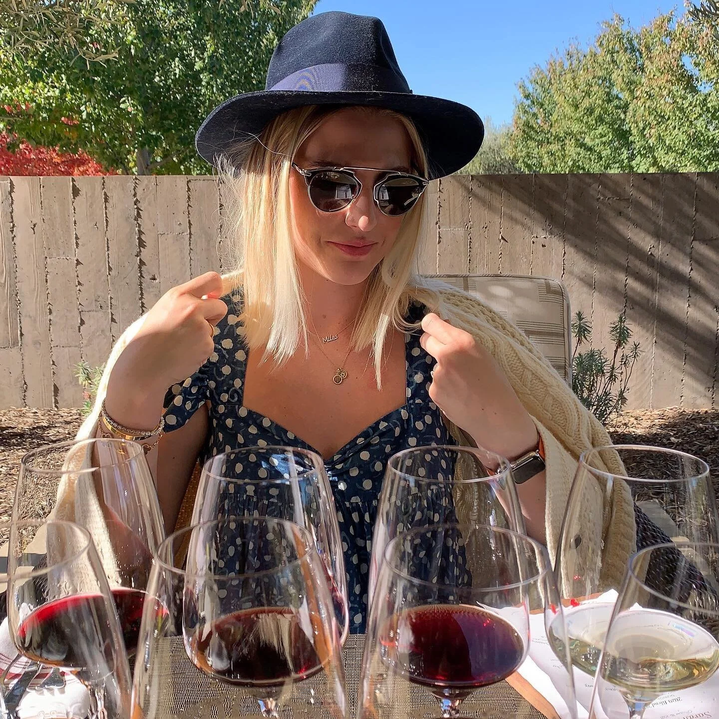 Napa Valley vibes 🍷 #NapaValley #OOTD #WIW #ReDone #Dior #GoorinBros #FashionBlogger #InstaFashion #RegalSiegel