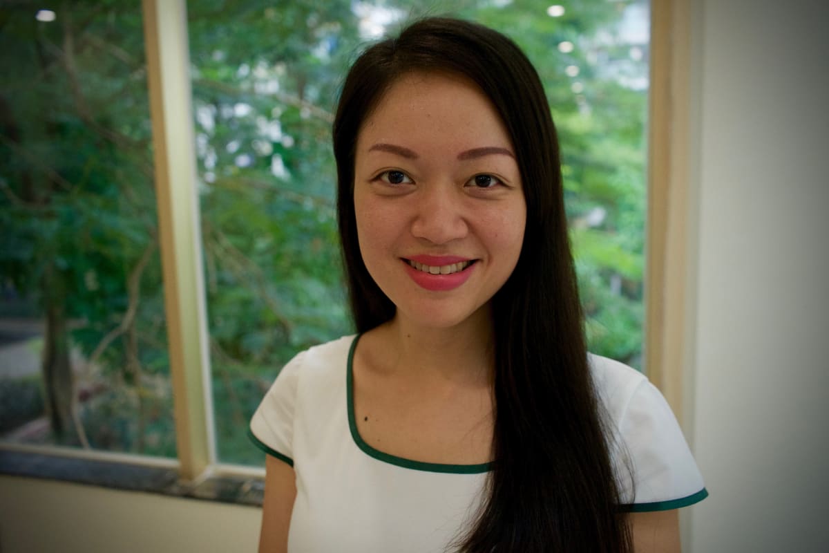 The co-owner and director of Guangzhou kindergarten, Forest Hu believes that an international education adds to the creativity of the children. Picture: Matti Hämäläinen / Yle