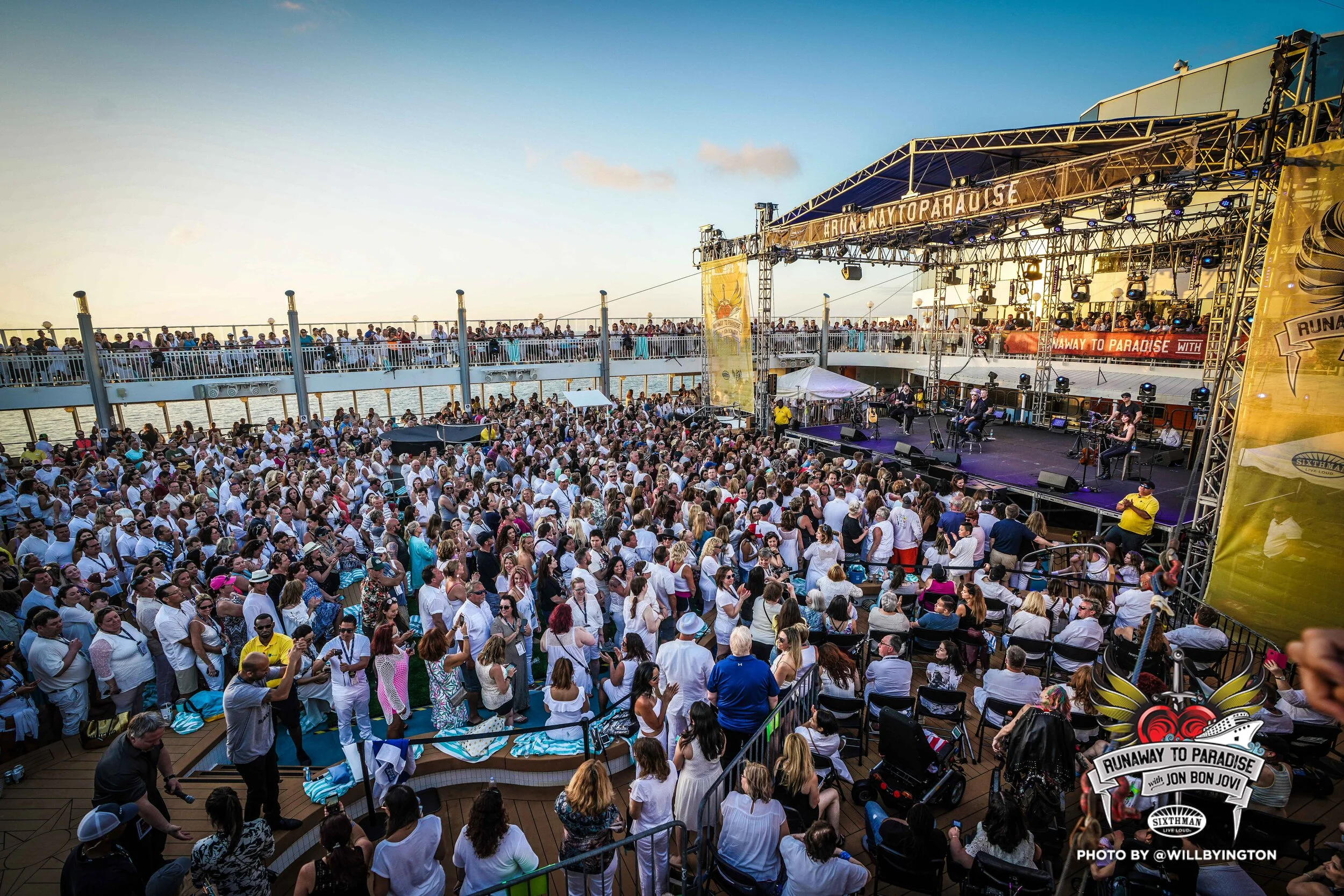 Performing on the Jon Bon Jovi Cruise