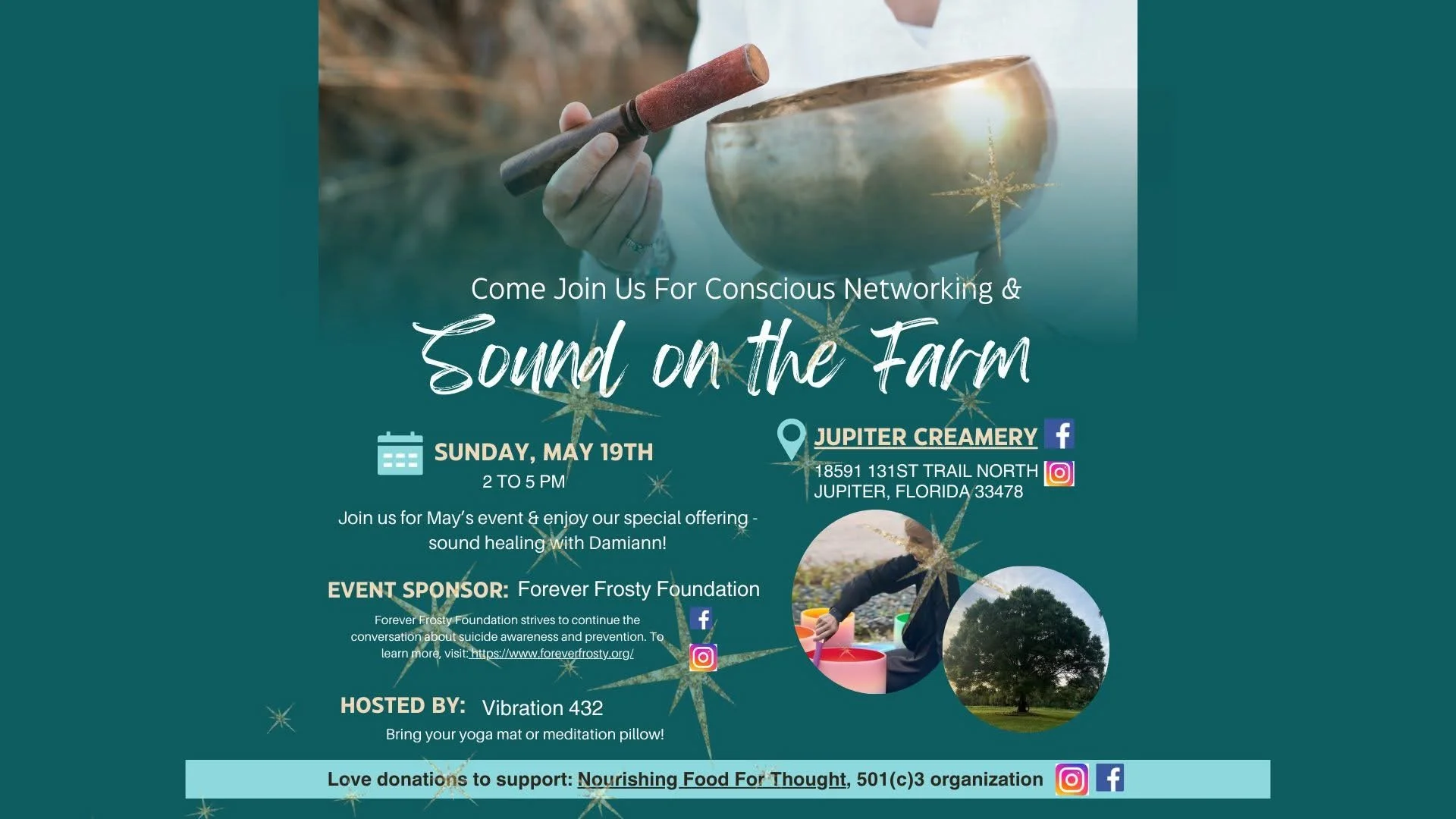 Vibration 432 Conscious Networking & Sound on the Farm