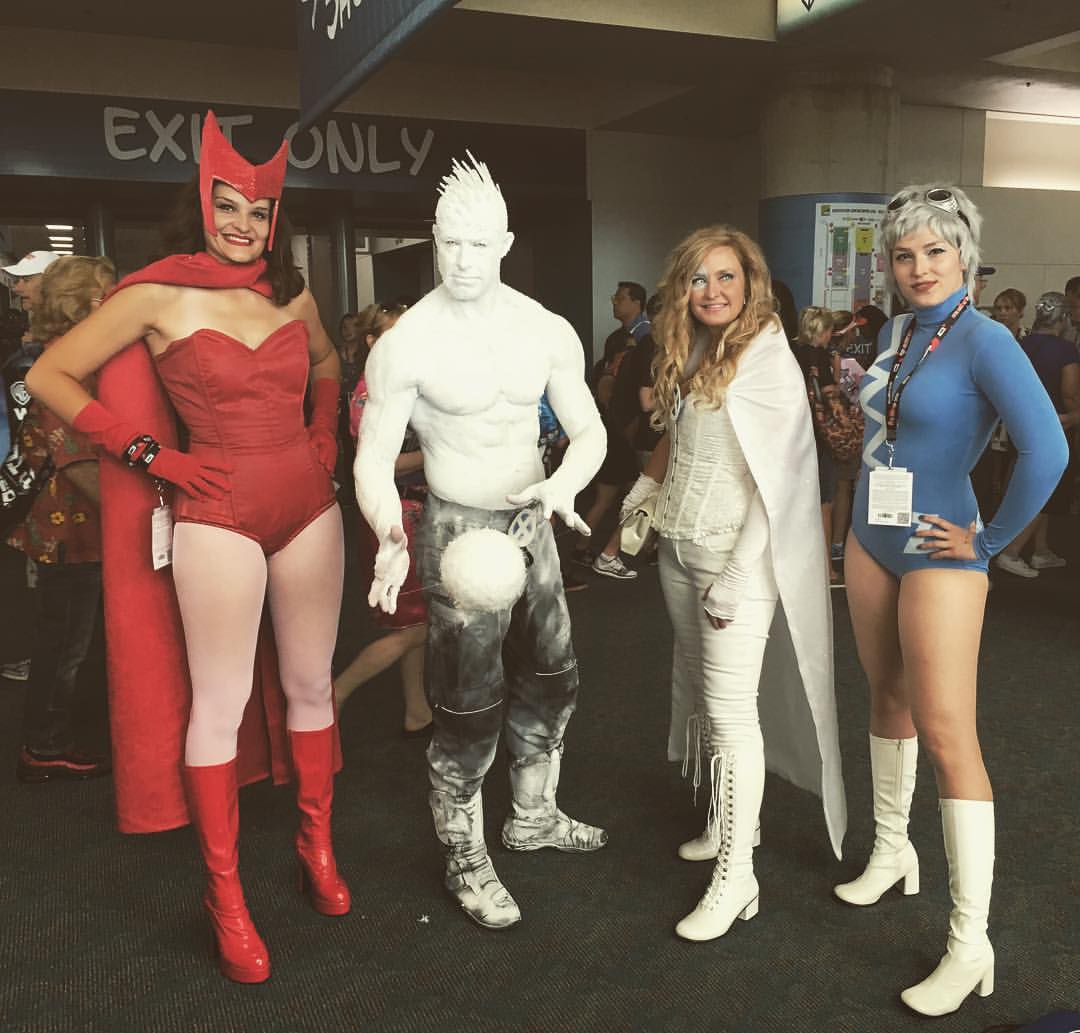 Scarlet Witch and Quicksilver Cosplay