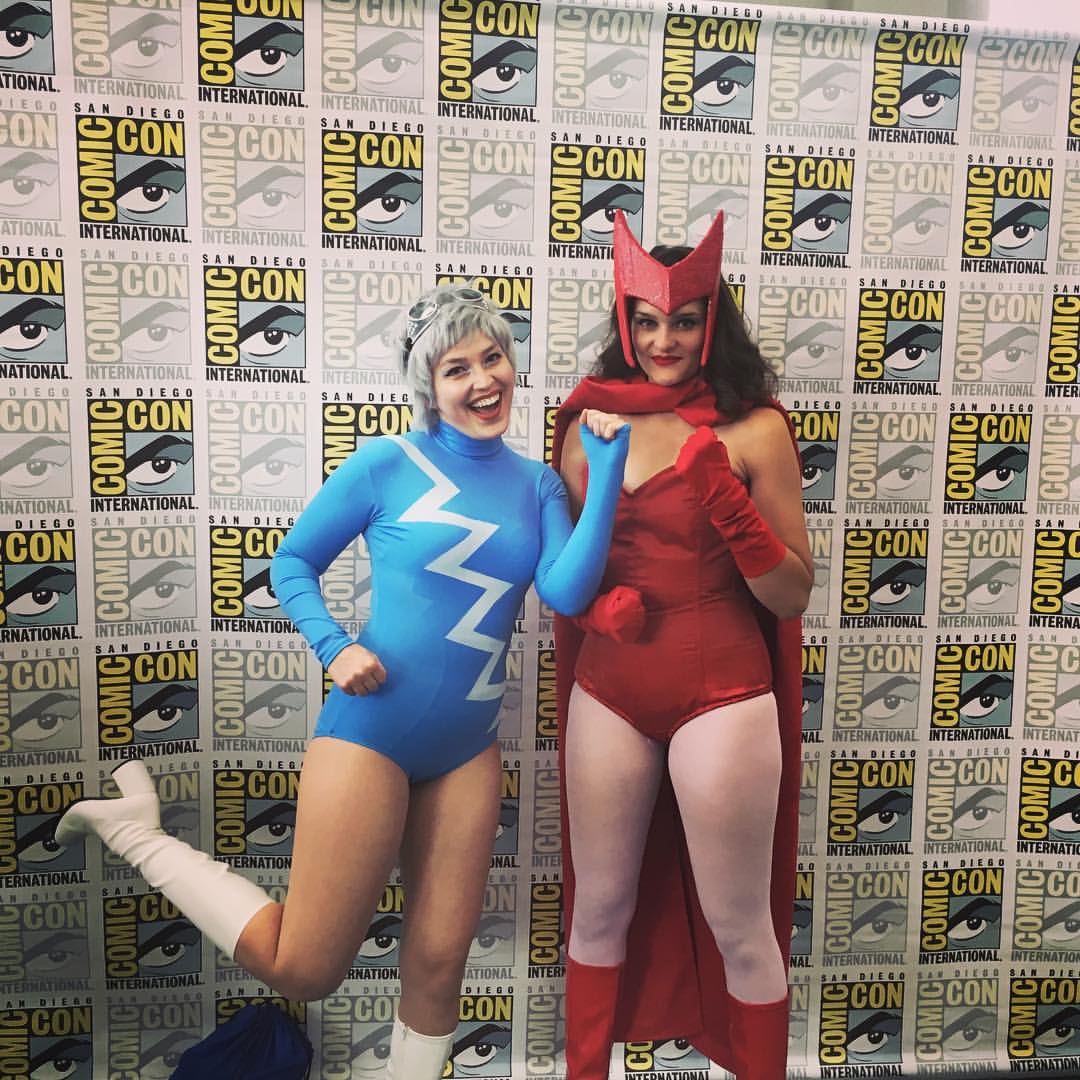 Scarlet Witch and Quicksilver Cosplay