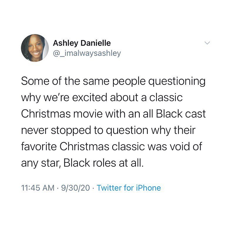 Miracle on 34th Street, It&rsquo;s A Wonderful Life, A Christmas Story, A Christmas Carol...hell...HOME ALONE! 🤦🏾&zwj;♀️ Let us be excited about this! #jinglejangle