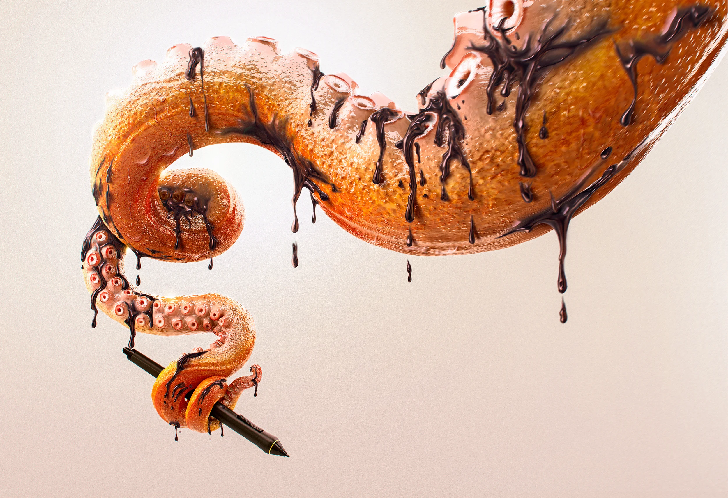 Yellow Mello Octopus