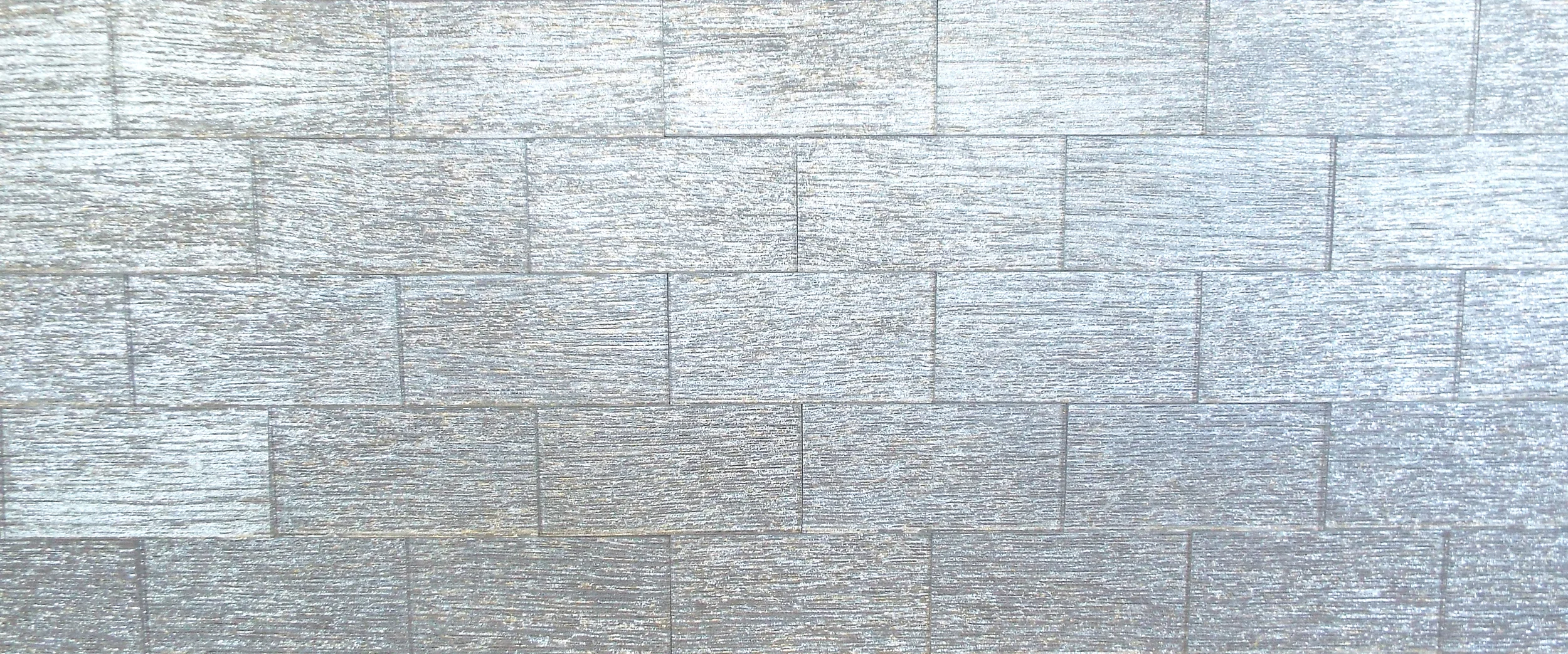 BROAD SIL3X6T - 3"X6" SILVER TEXTURED 88 PC/CTN (10.76 SF) 72 CTN/PLT