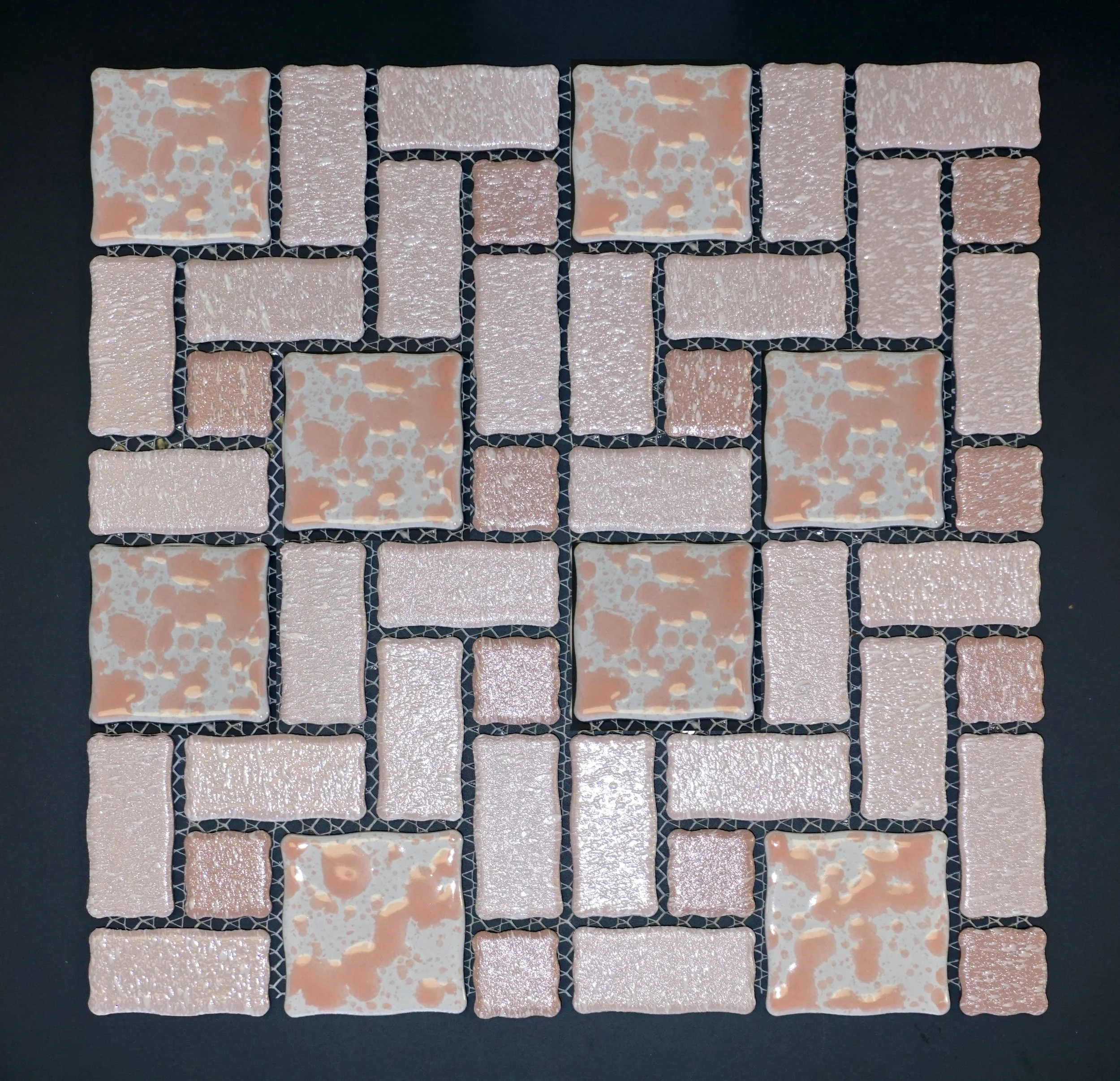 TMR 413 - 2-1/4" Pink (Irregular Edge) 30 PC/CTN (30 SF); 36 CTN/PLT