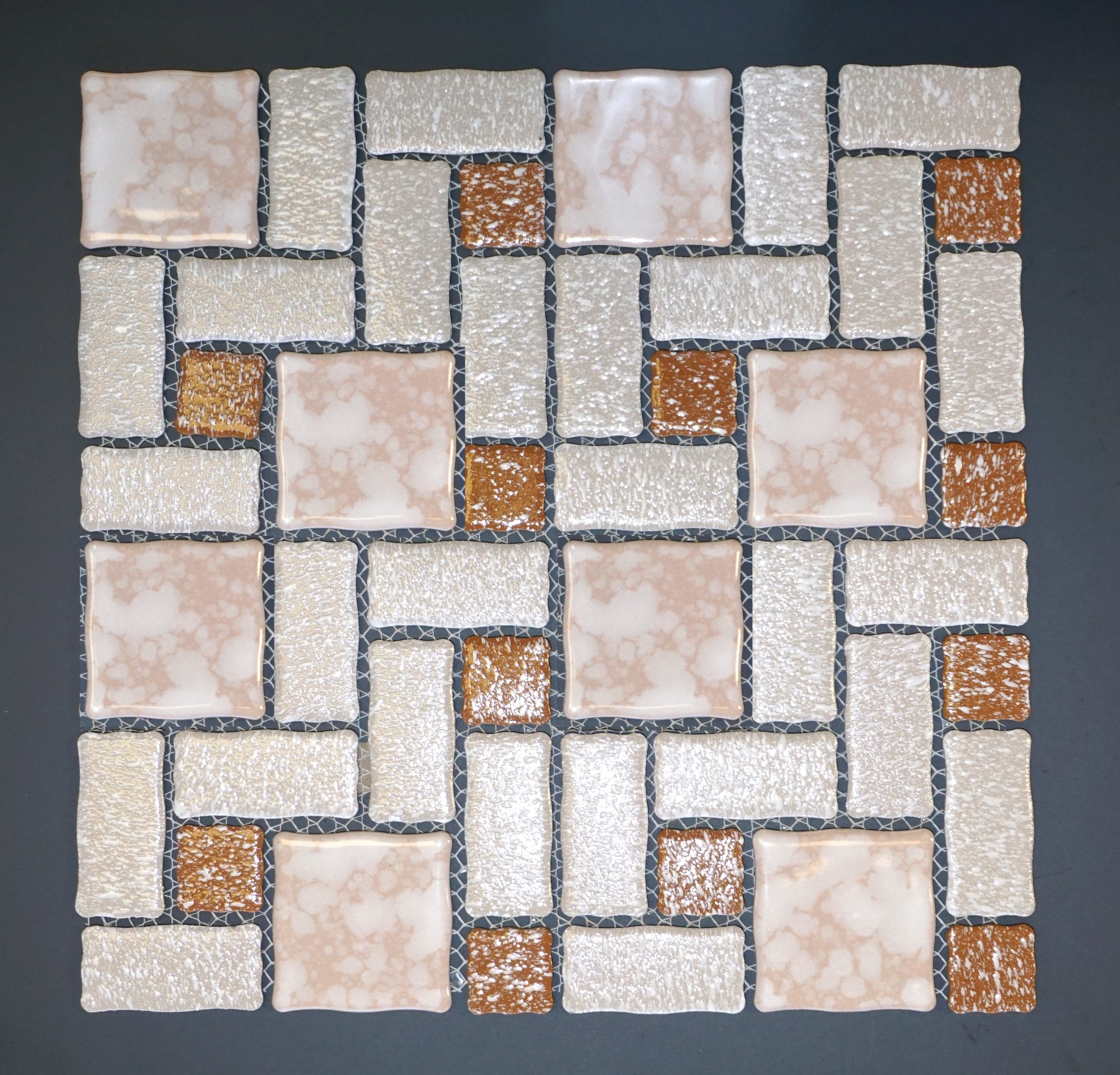 TMR 414 - 2-1/4" Beige (Irregular Edge) 30 PC/CTN (30 SF); 36 CTN/PLT