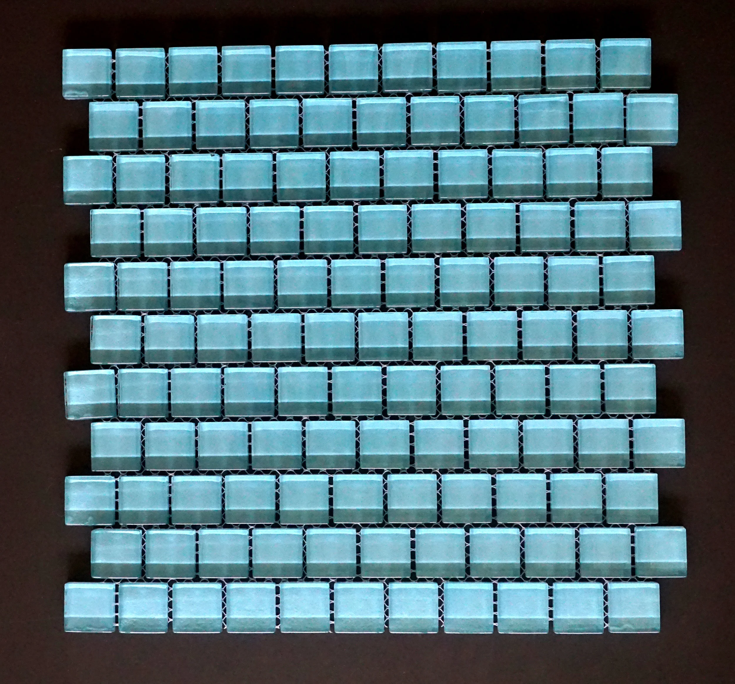 TREND BLUE1X1 - Blue 1"X1" Brick 11 PC/CTN (10 SF); 72 CTN/PLT