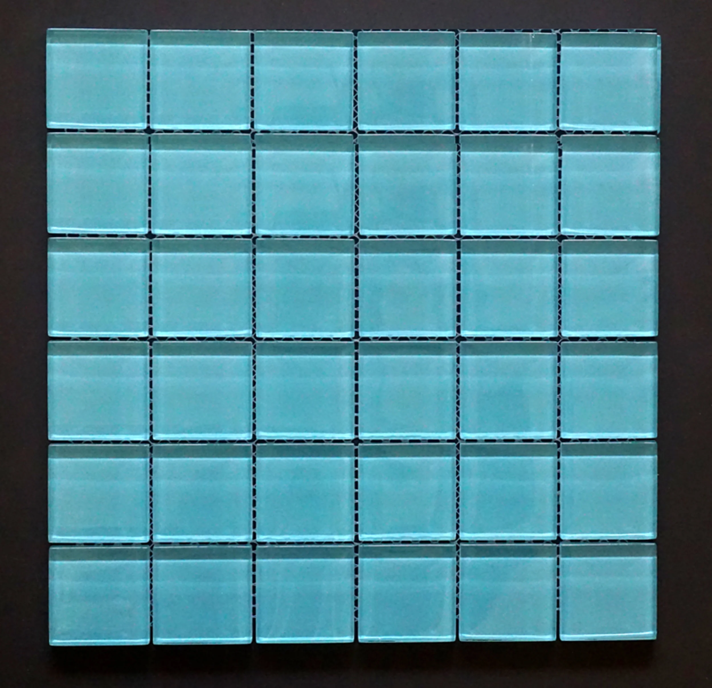 TREND BLUE2X2 - Blue 2"X2" Straight 11 PC/CTN (10.76 SF); 72 CTN/PLT