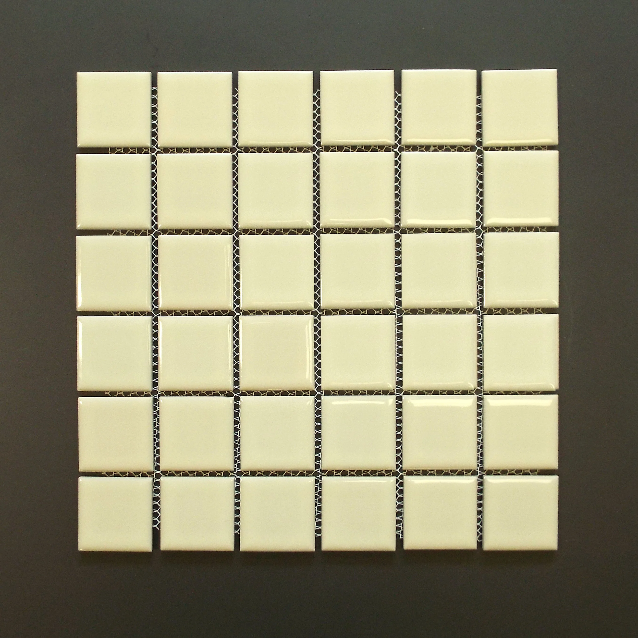 SQ 117 - 2"X2" Shiny Almond 30 PC/CTN (32.64 SF); 36 CTN/PLT discontinued - confirm availability