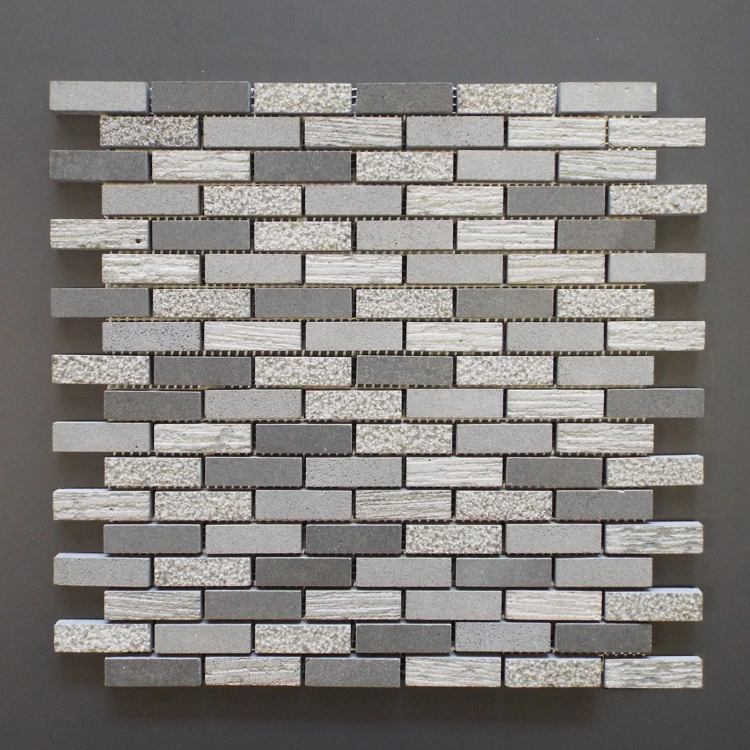 ASPERO BASBRK - 5/8" X 2" BASALT 5 PC/CTN (5.00 SF); 90 CTN/PLT
