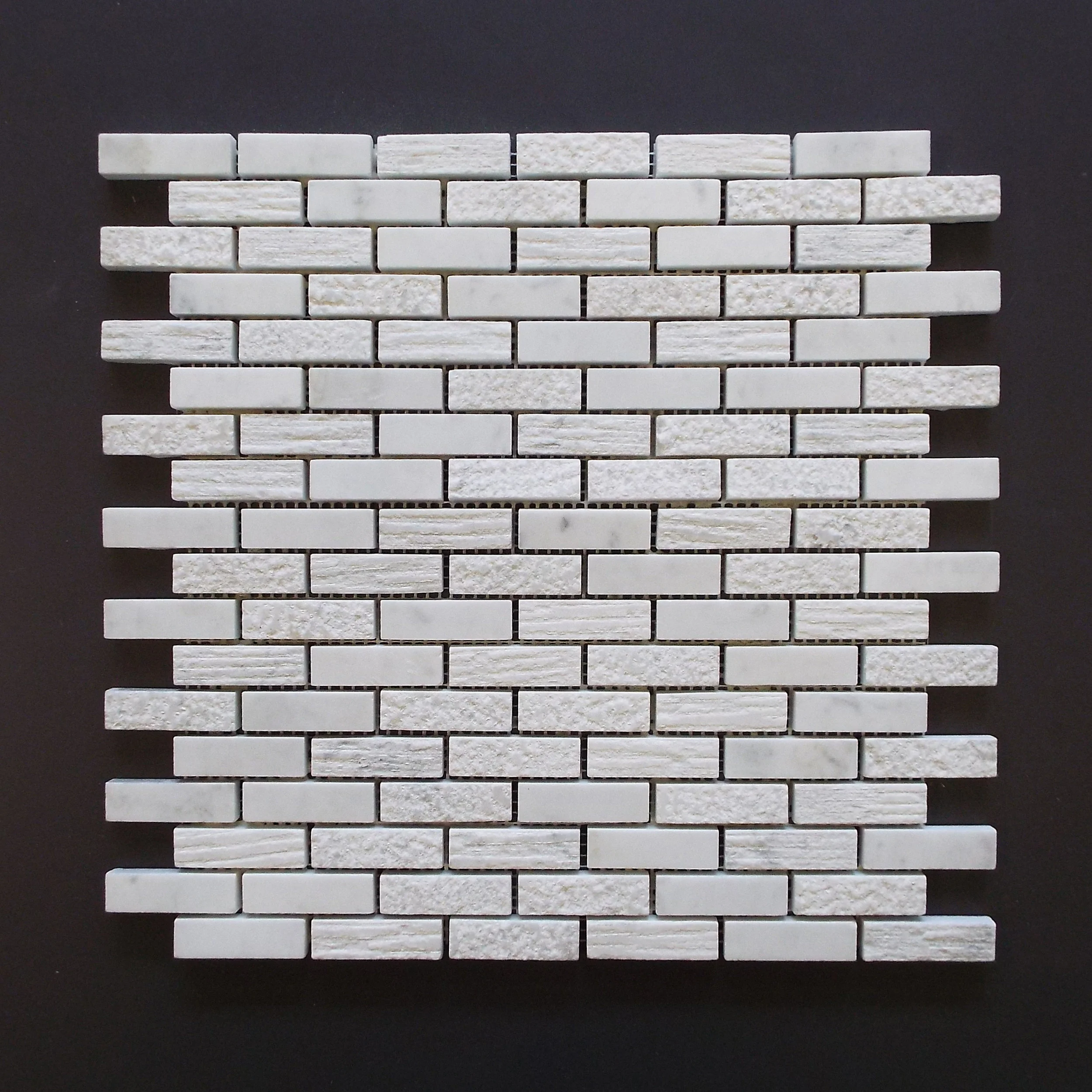 ASPERO CARBRK - 5/8" X 2" CARRARA 5 PC/CTN (5.00 SF); 90 CTN/PLT