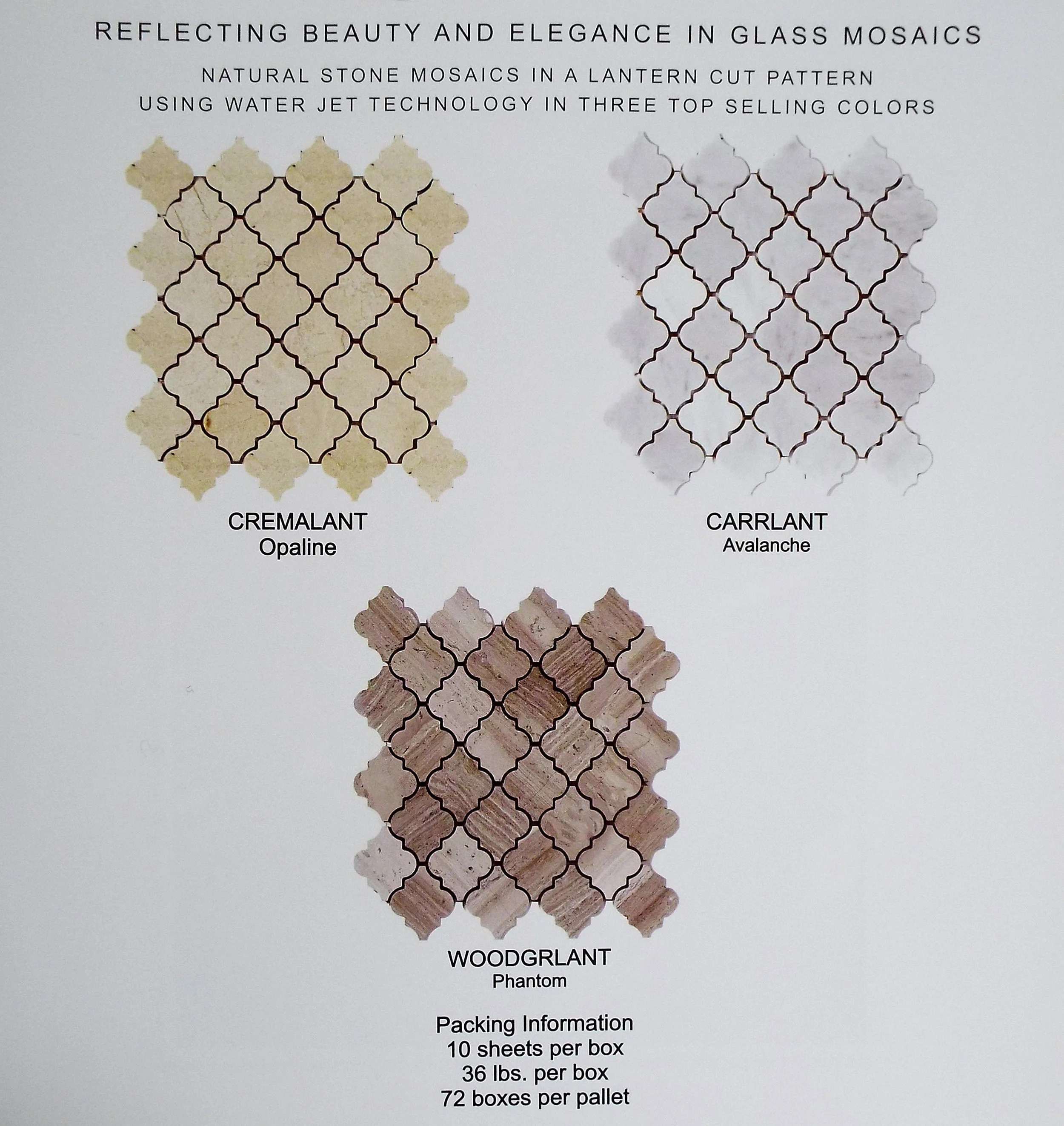 STONE - LANTERN 11-1/4" X 12-1/4" / 0.957 SF/SHT