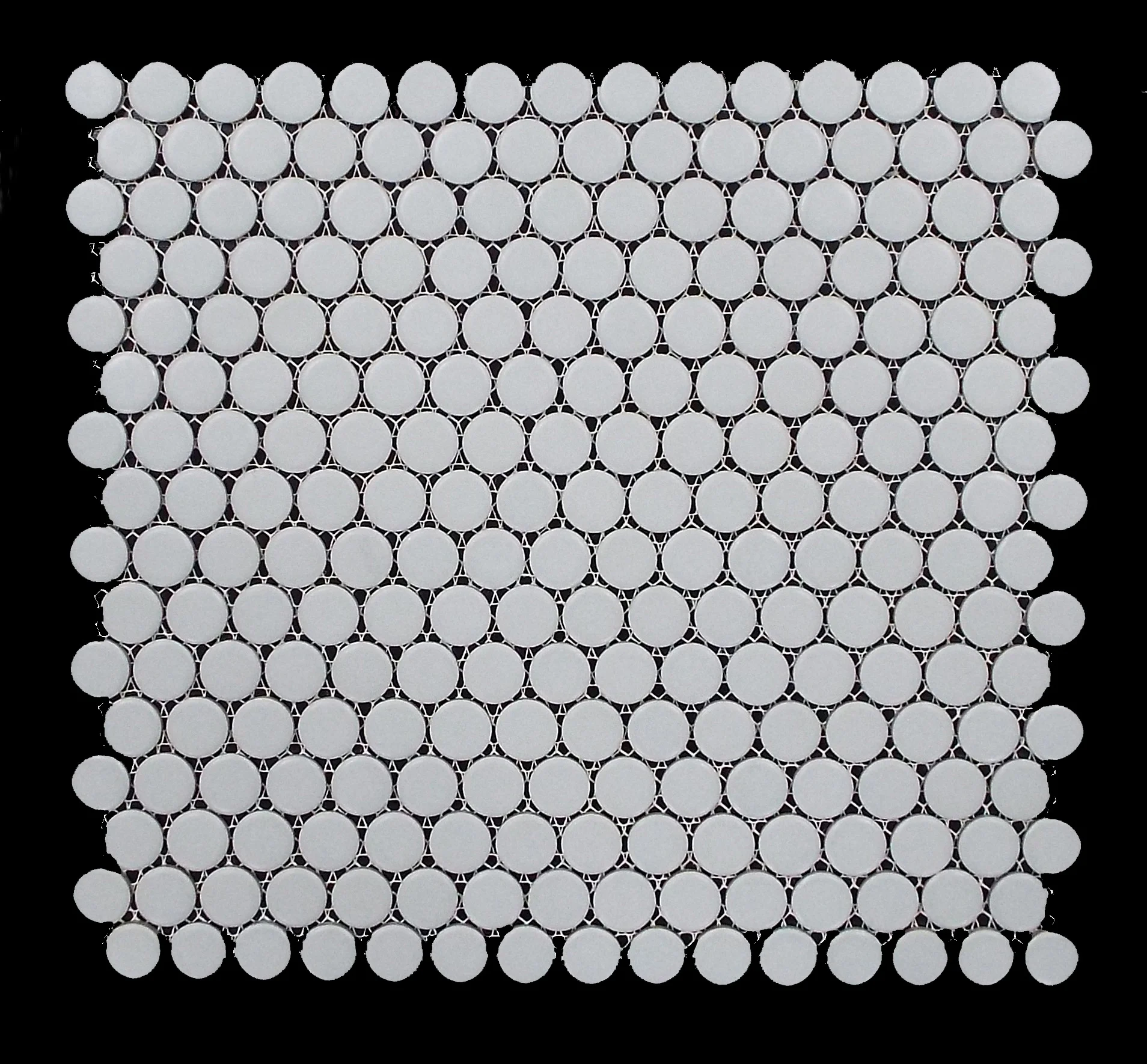 PNR 1091 - 3/4" Grey Matte Penny Round 1.02 SF/PC 20.4 SF/CTN 54 CTN/PLT