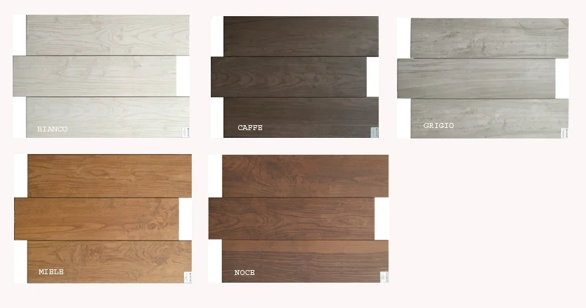 Pastorelli - Antiche Doghe 6”x24” 12 PC/CTN (11.63 SF); 44 CTN/PLT Porcelain made in Italy