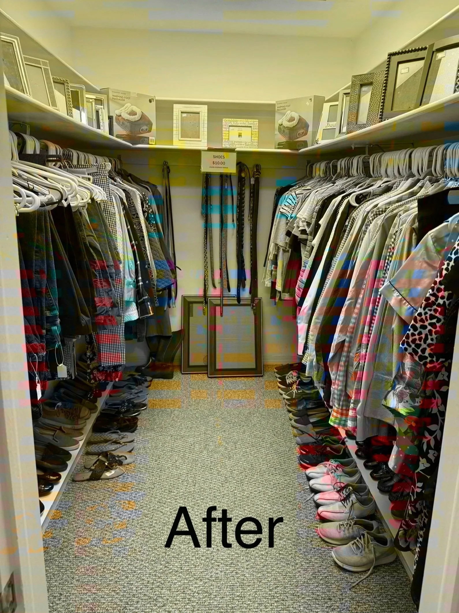 Closet "after"