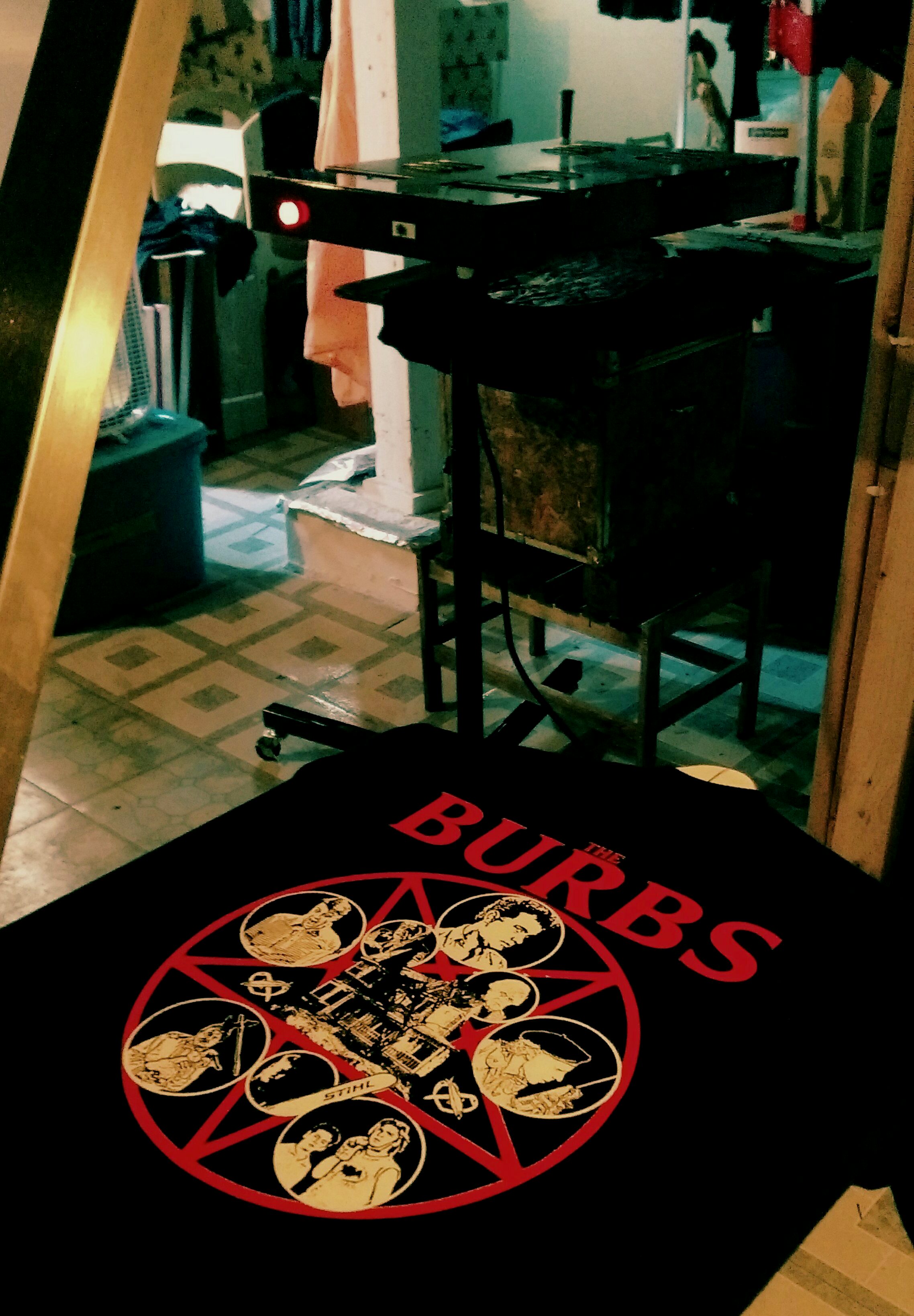 The Burbs custom pentagram print