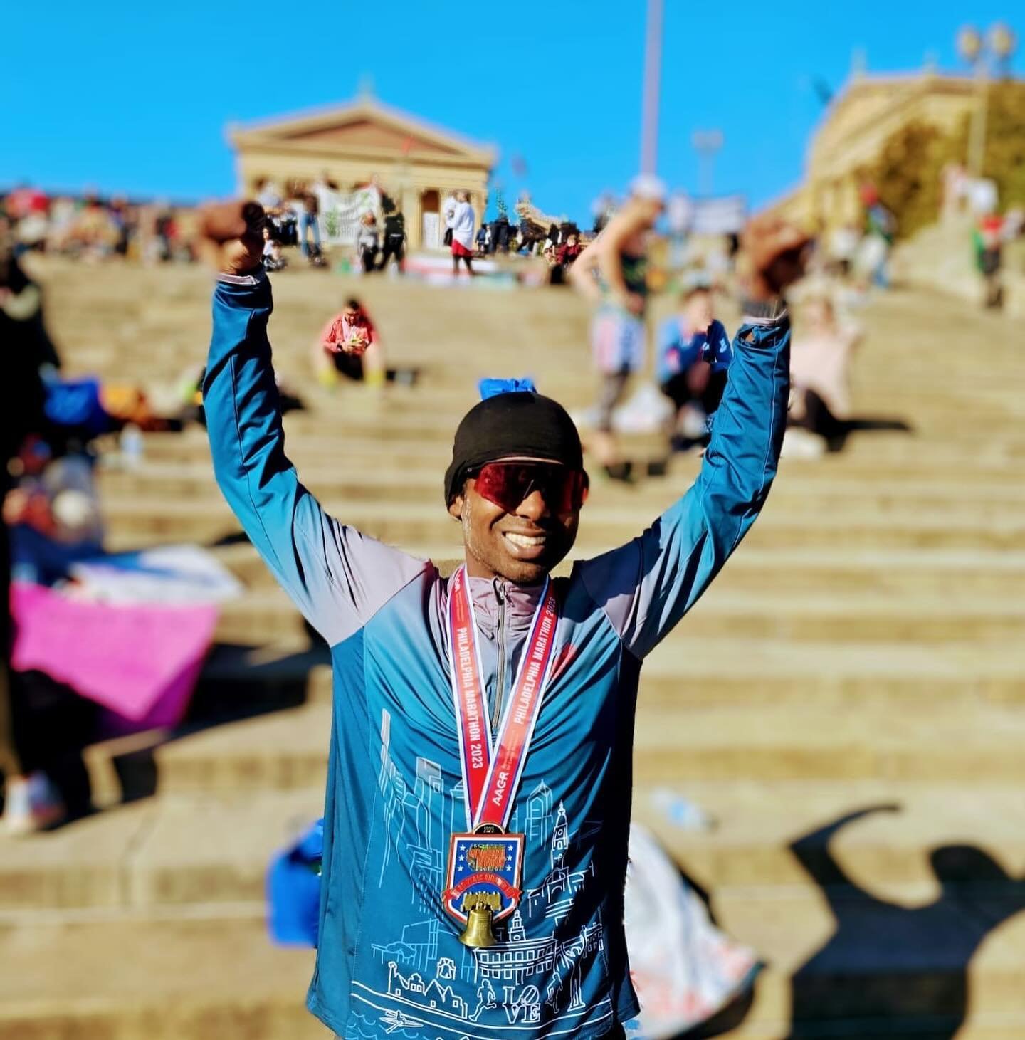 Congratulations to our✌️April &lsquo;24 #RunnerOfTheMonth Kanishak Tekriwal @wandering.wonderer__ 

Ever since he got into running by signing up for the Philadelphia Marathon in 2021, he&rsquo;s been aiming for bigger goals - and has made North Brook
