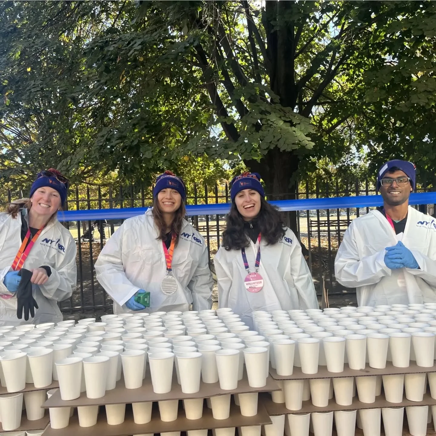 NBR is organizing the&nbsp;Mile 12 Water Table&nbsp;for the NYC Marathon on&nbsp;Sunday, November 2nd.

This is a great opportunity to support your teammates and be part of the race without having to run it. Volunteering also helps the team, as for e