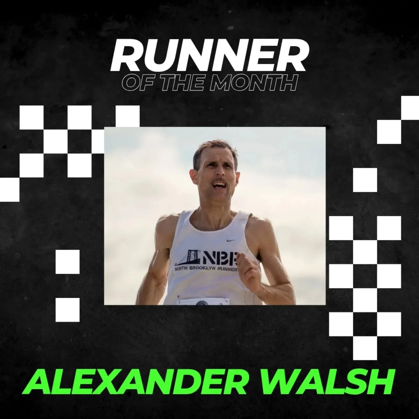 Congratulations to Alexander Walsh nominated Runner of the Month! @alexanderwalsh1

One of NBR&rsquo;s longest-standing members, Alexander joined the club in 2009 and has served as both a Team Captain and run leader over the years. After leading the 