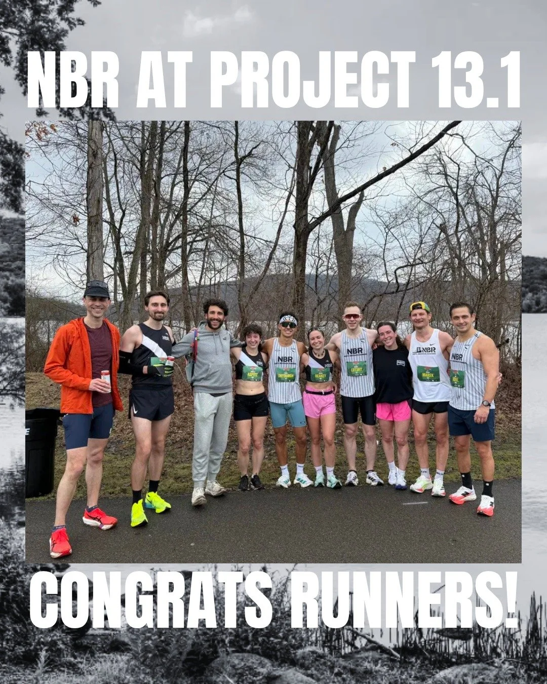 Incredible job at Project 13.1 by NBR! We are so proud of all of you and hope you had as much fun as you were fast. Check out how they did:

Evan Cooper 1:09:22 🚨
Chris Henn 1:14:43
Ciaran Odonovan 1:15:50 🚨
Alexander Woolverton 1:16:02
Danielle As