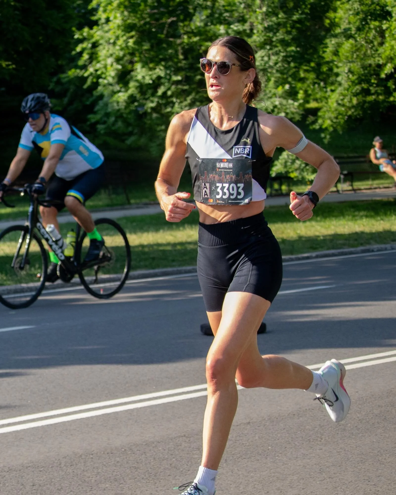 Congratulations to our 49 NBR women who crushed it in the 2026 @nyrr Mastercard Mini 10k this past weekend! 🔥 The heat certainly didn&rsquo;t stop you and we are so proud of you on this race and always. 💪🖤🤍 thank you to all who showed out to chee